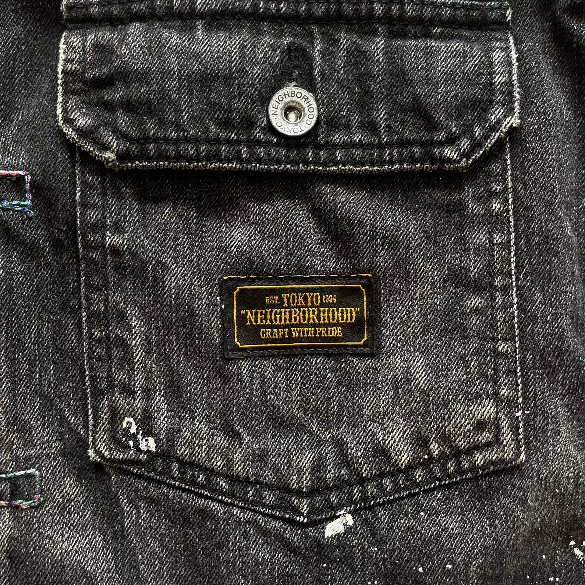 Neighborhood 20ss Stockman Denim Jacket — detail