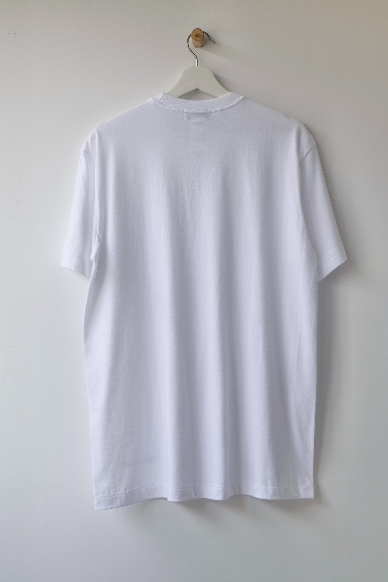 Yohji Yamamoto 26AW Minimalist Signature Tee — back