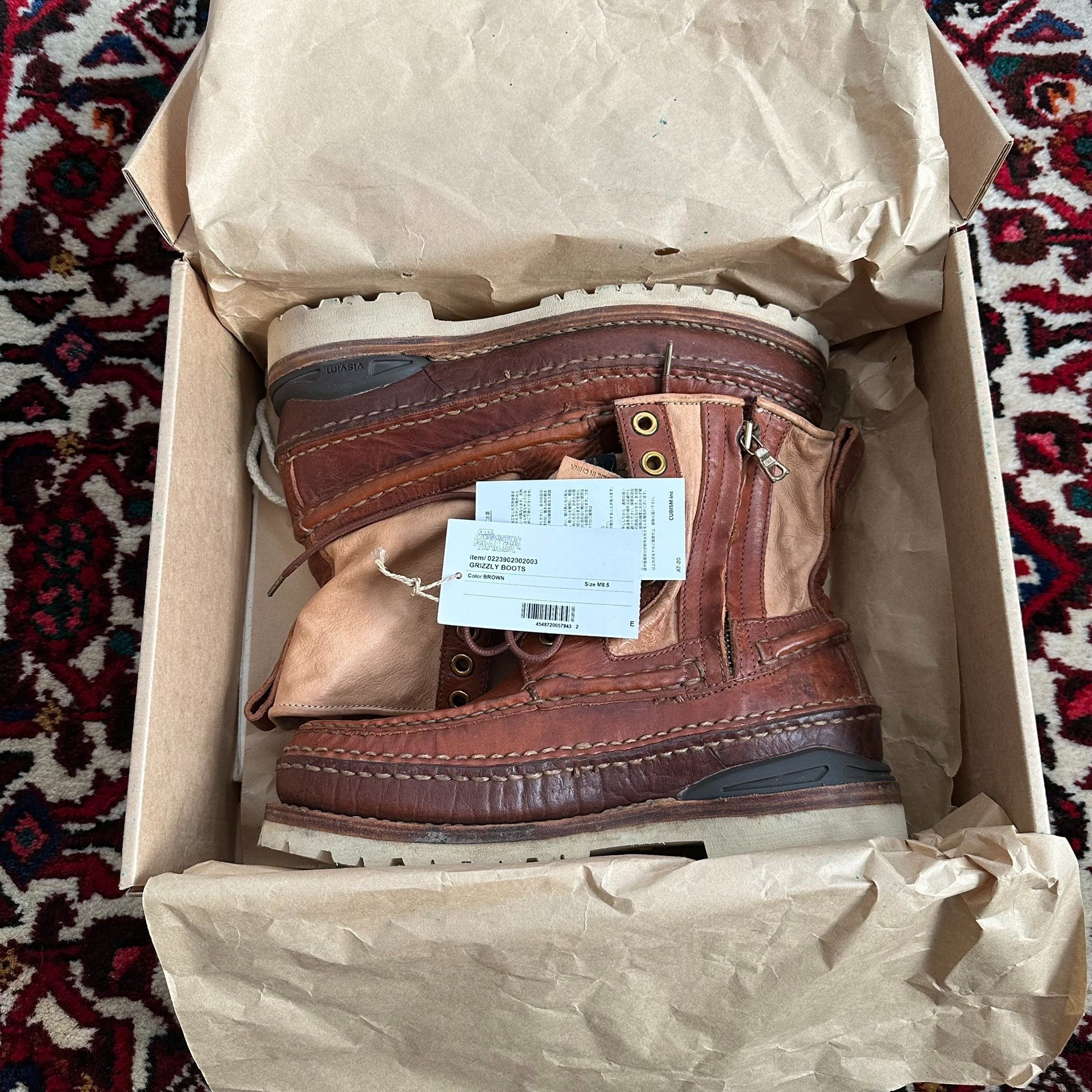VISVIM 23AW ICT GRIZZLY BOOTS