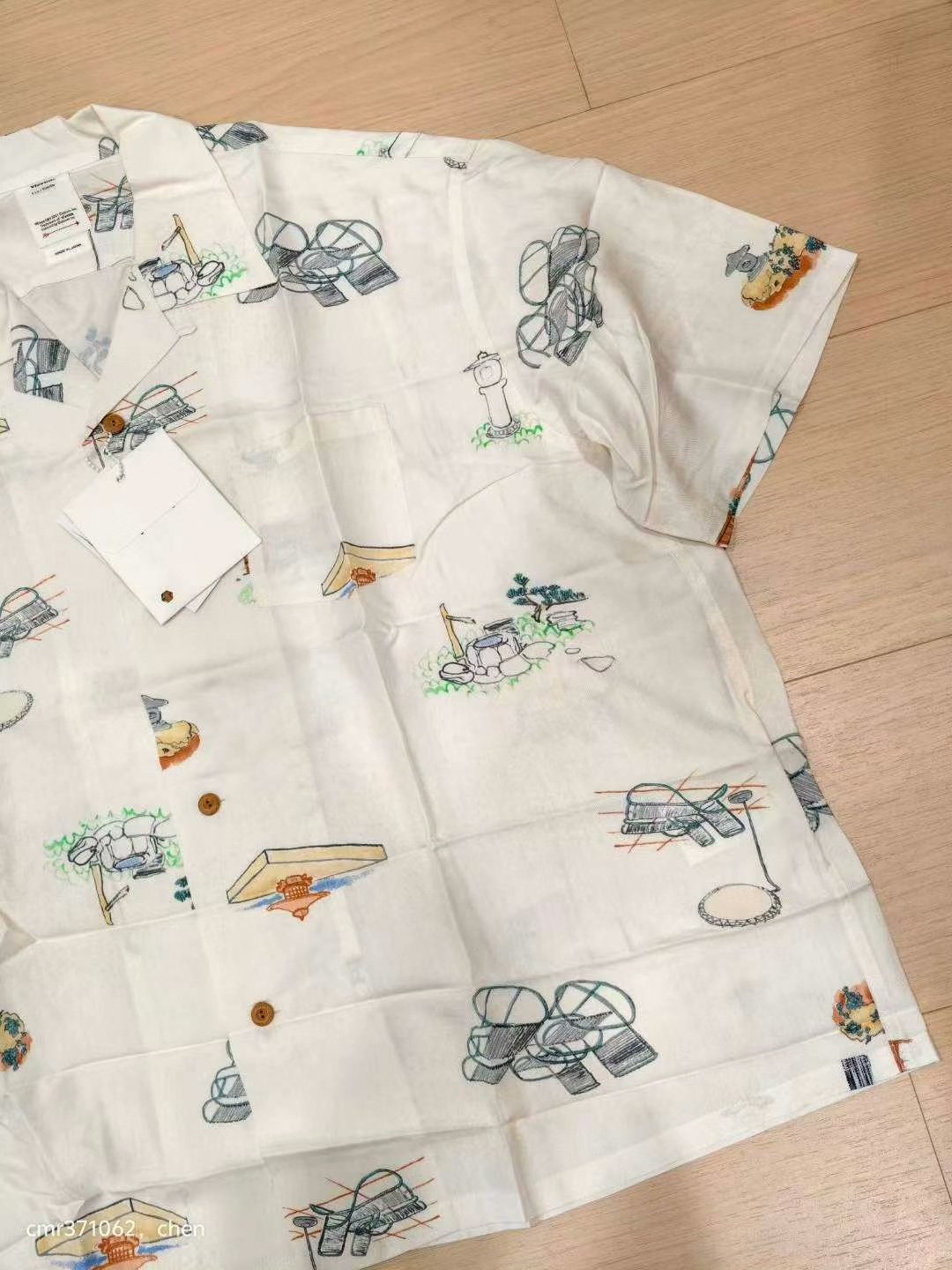 VISVIM 21SS WALLIS S/S SHIRT — detail