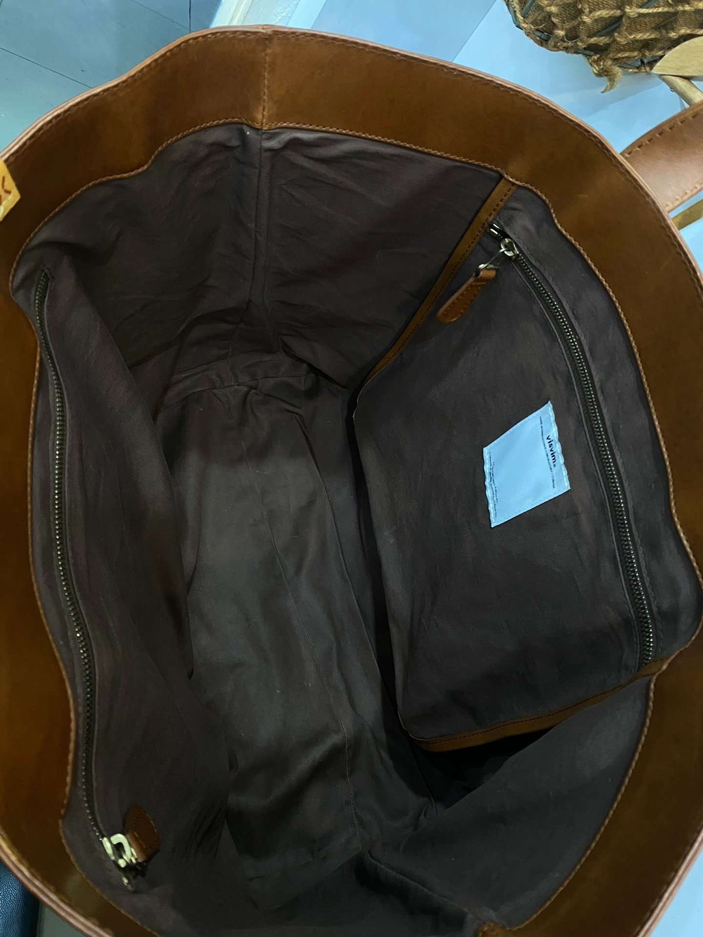 VISVIM 17SS SPOT HOMER TOTE L — detail
