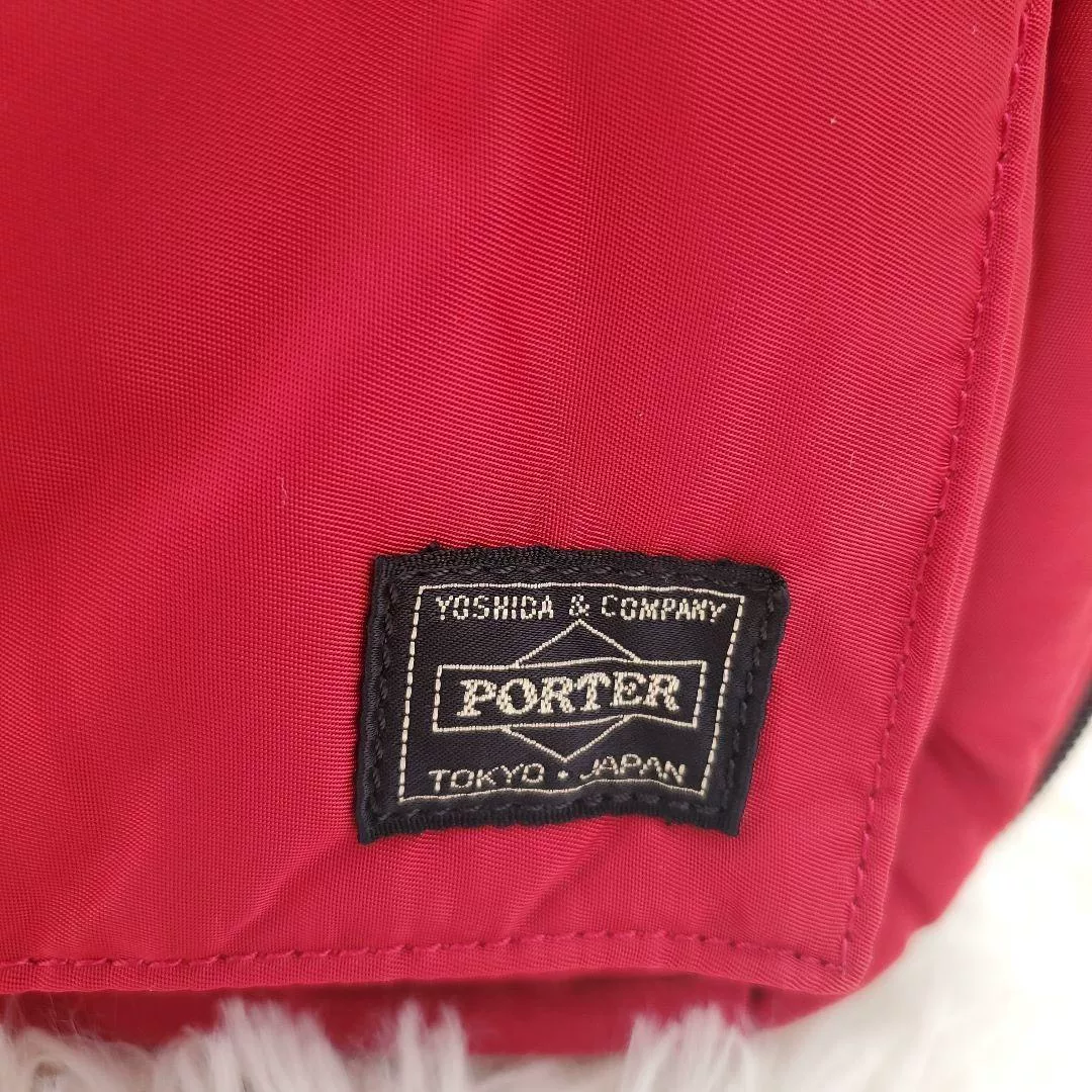 Porter x Gundam STRICT-G Red Tote Bag — back
