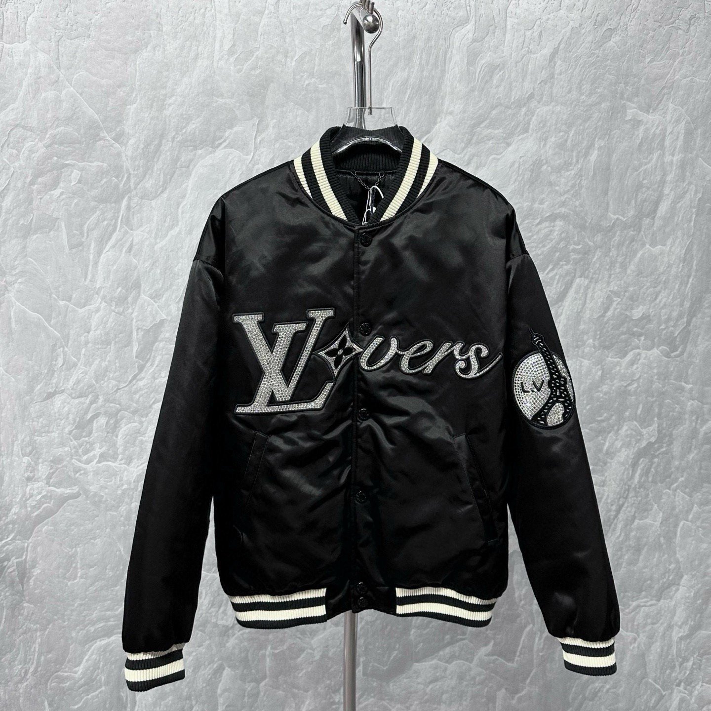 Louis Vuitton SS24 Rhinestone Letter Jacket