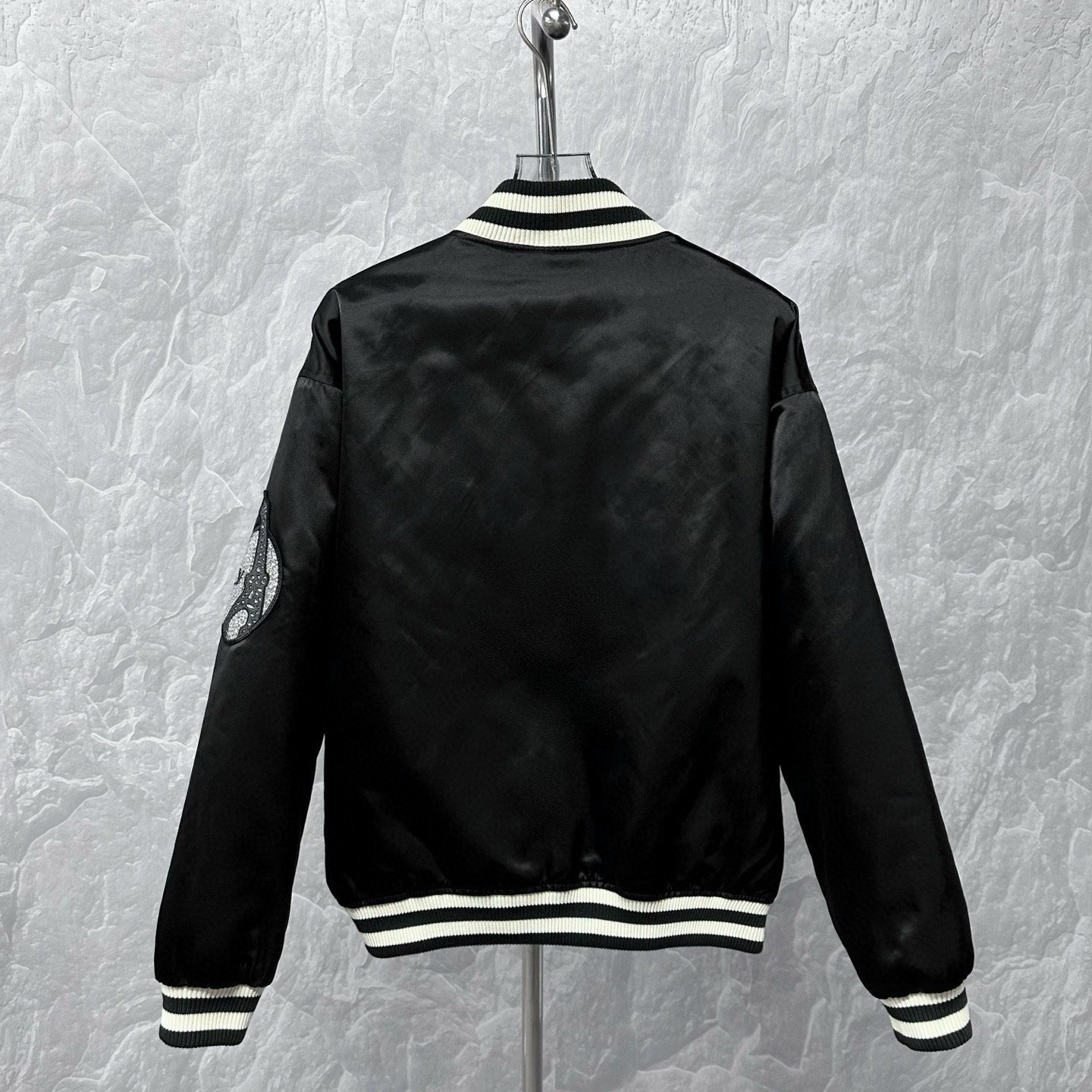 Louis Vuitton SS24 Rhinestone Letter Jacket — back