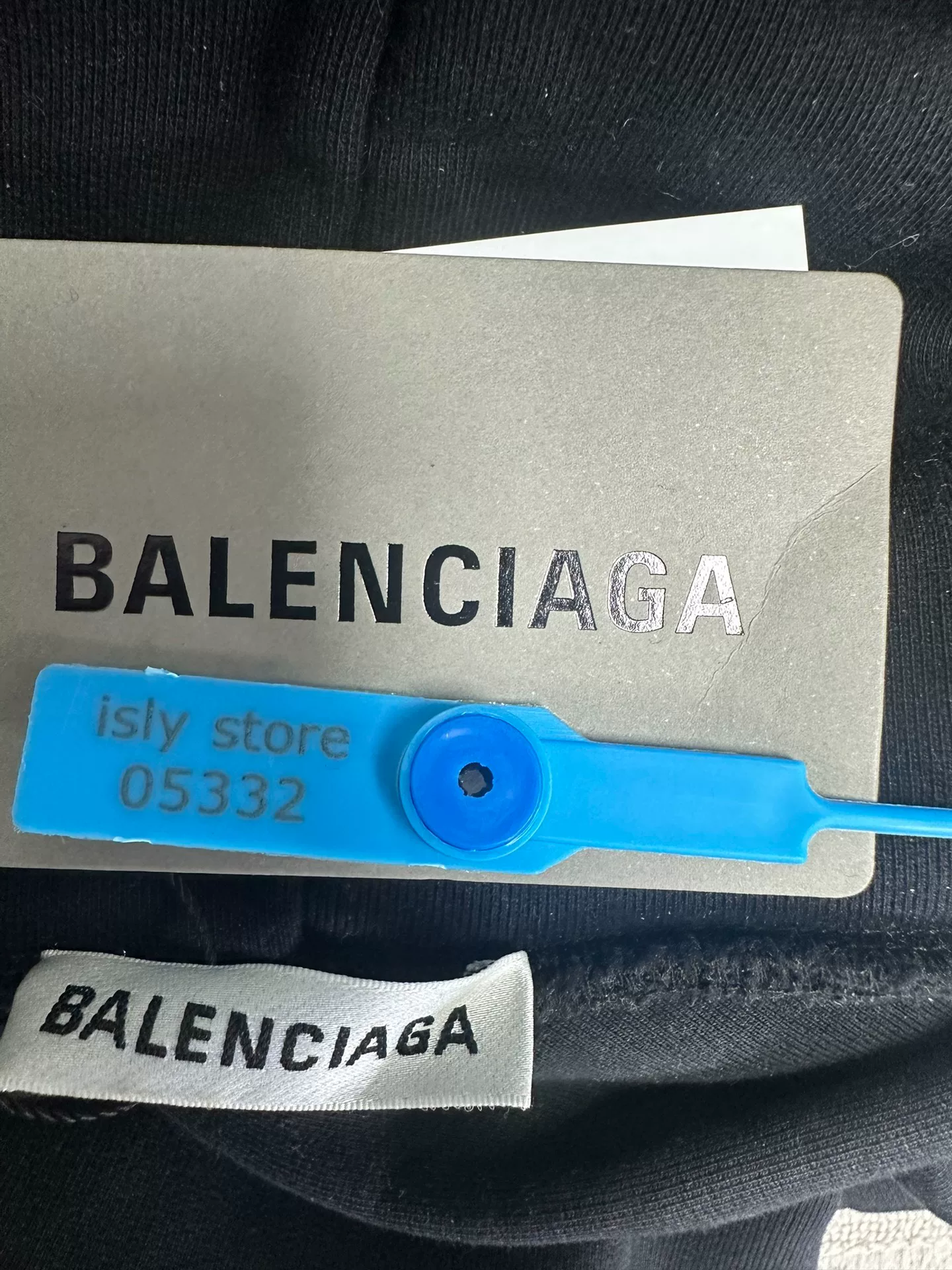 Balenciaga Character Print Oversized Hoodie — back