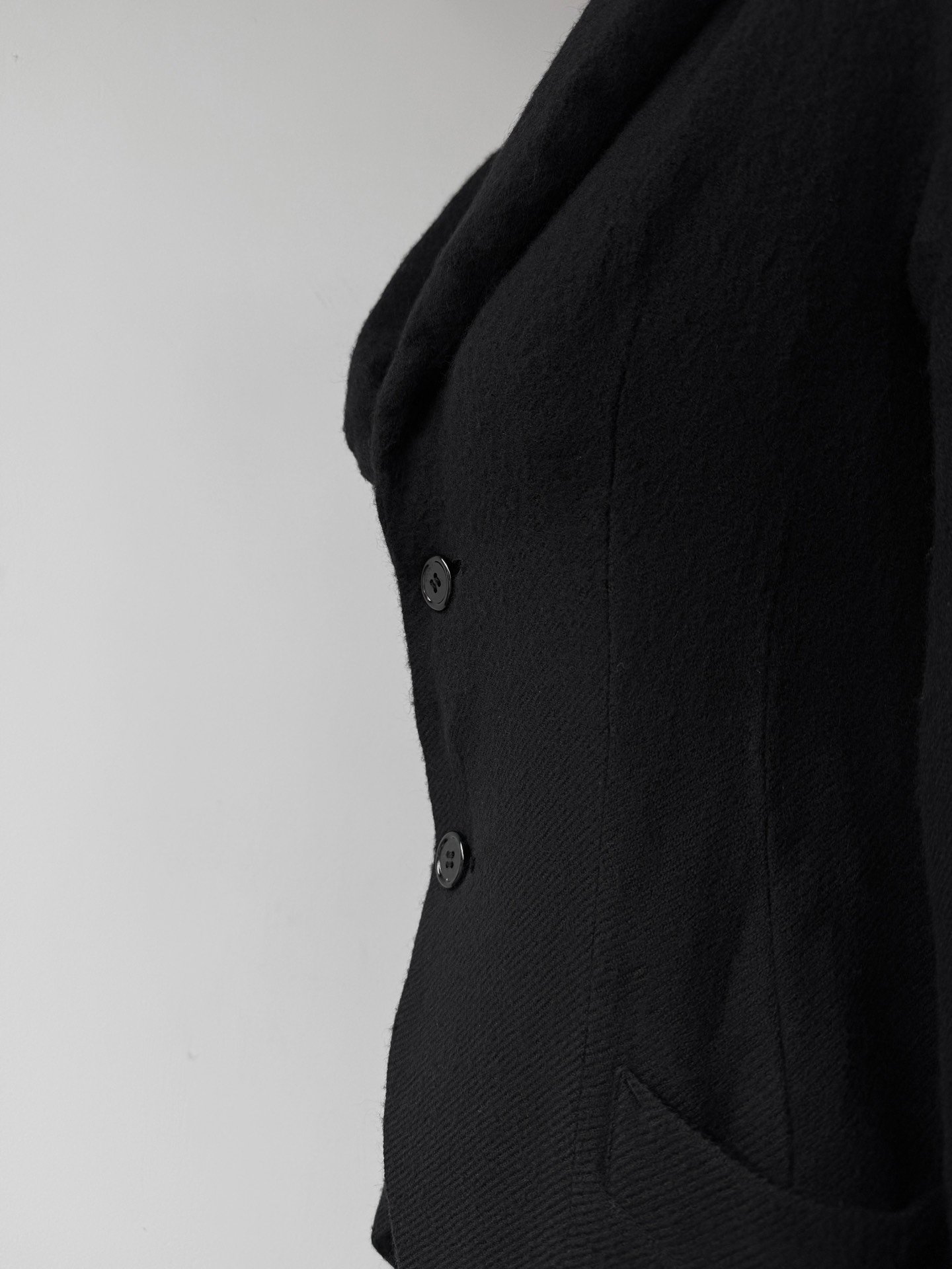 Yohji Yamamoto 10AW Wool Jacket — label