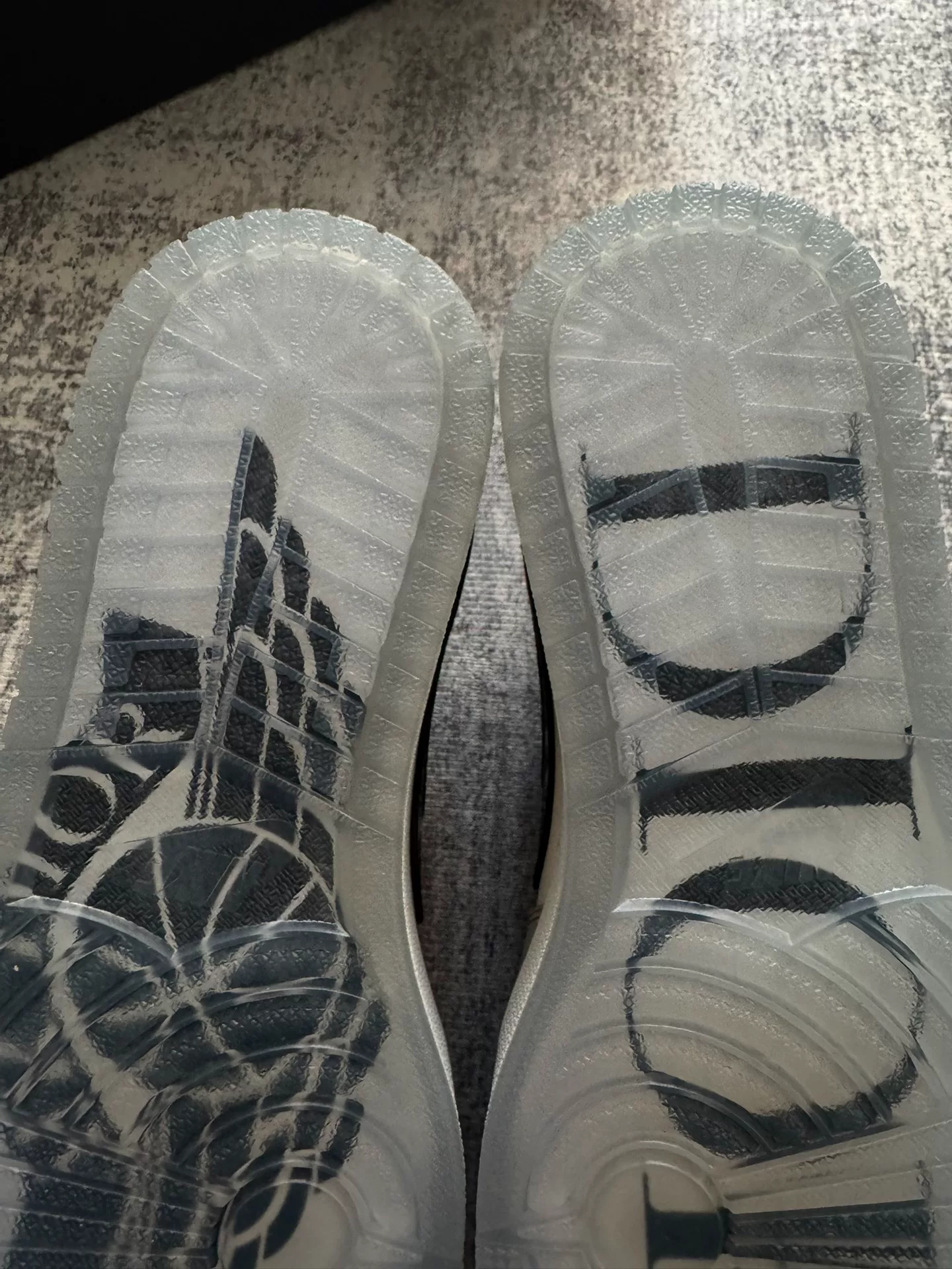 DIOR x Jordan Air Jordan 1 Retro — label