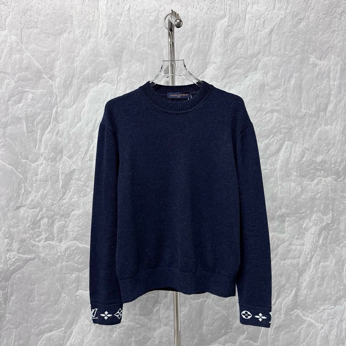 Louis Vuitton SS26 Ski Cuff Logo Sweater