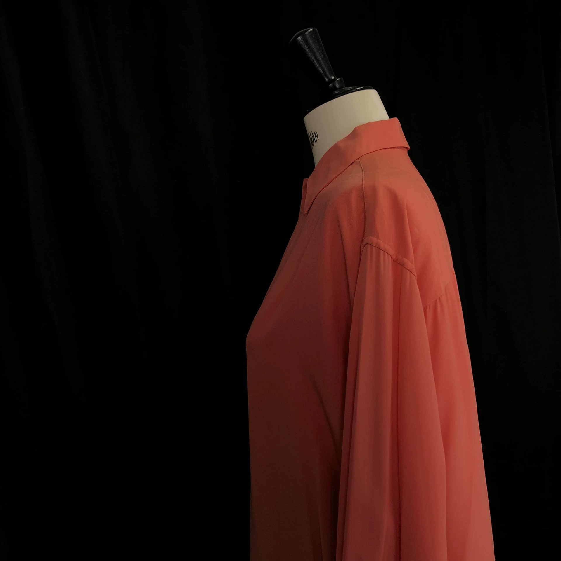 Issey Miyake 1980s Silk Shirt — front