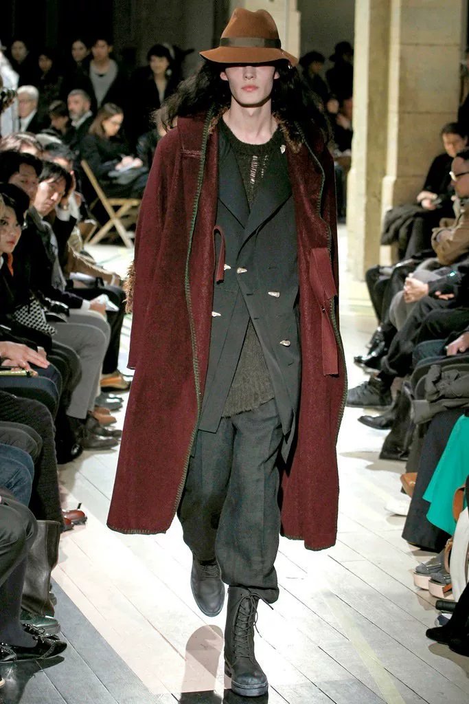 Yohji Yamamoto 12AW Double-Layer Toggle Long Coat — front