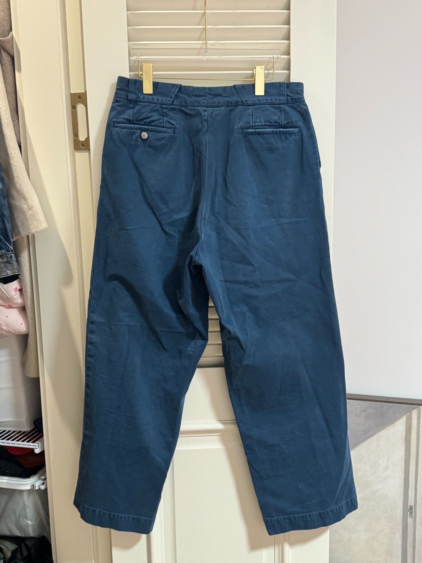 A.PRESSE VINTAGE WORK PANTS — label