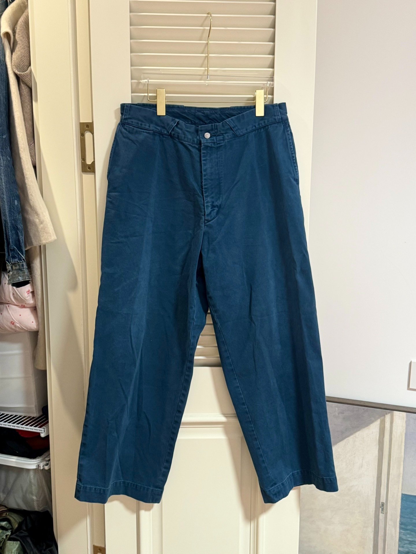 A.PRESSE VINTAGE WORK PANTS — back