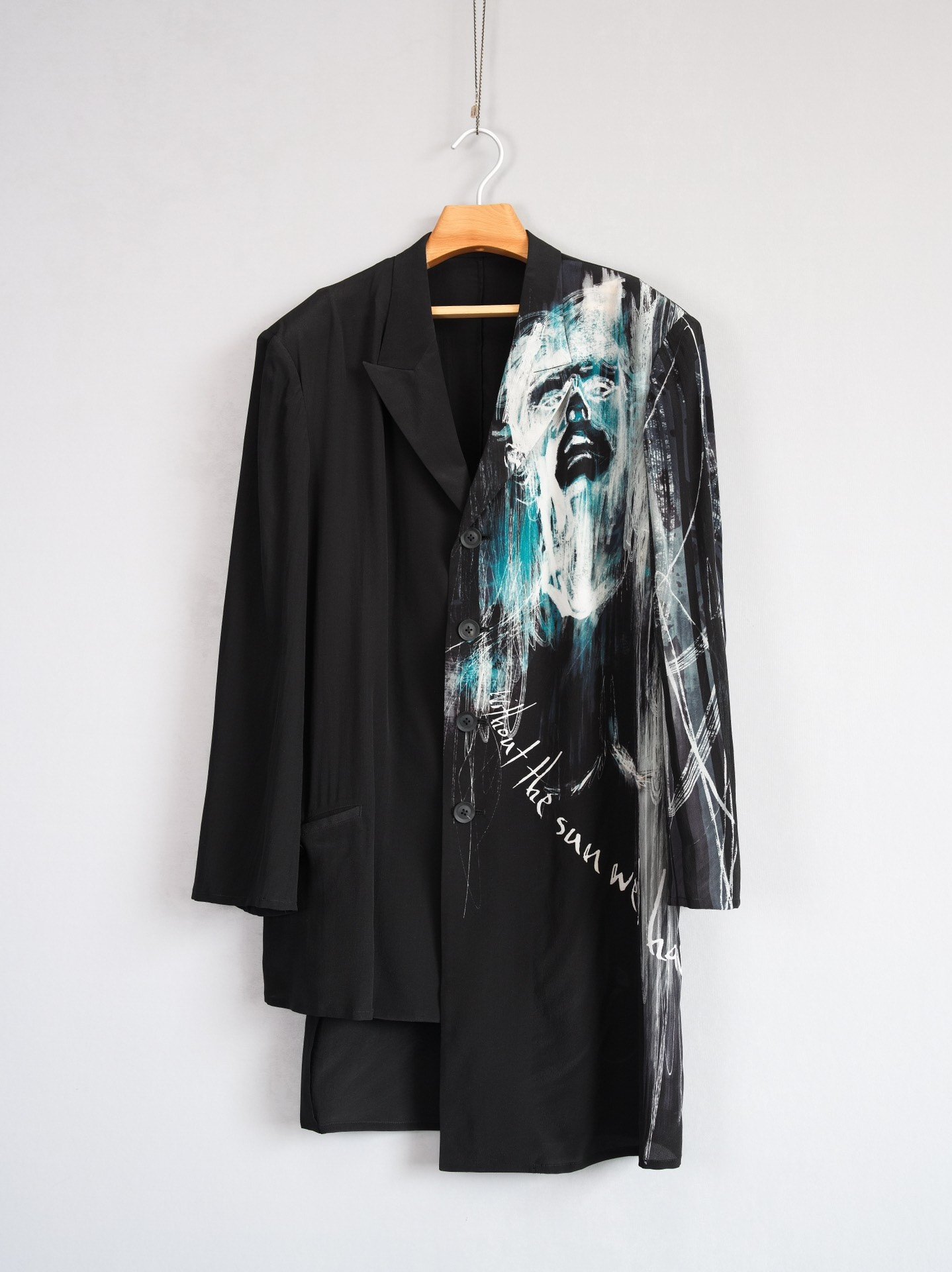 Yohji Yamamoto 25SS Portrait Silk Jacket