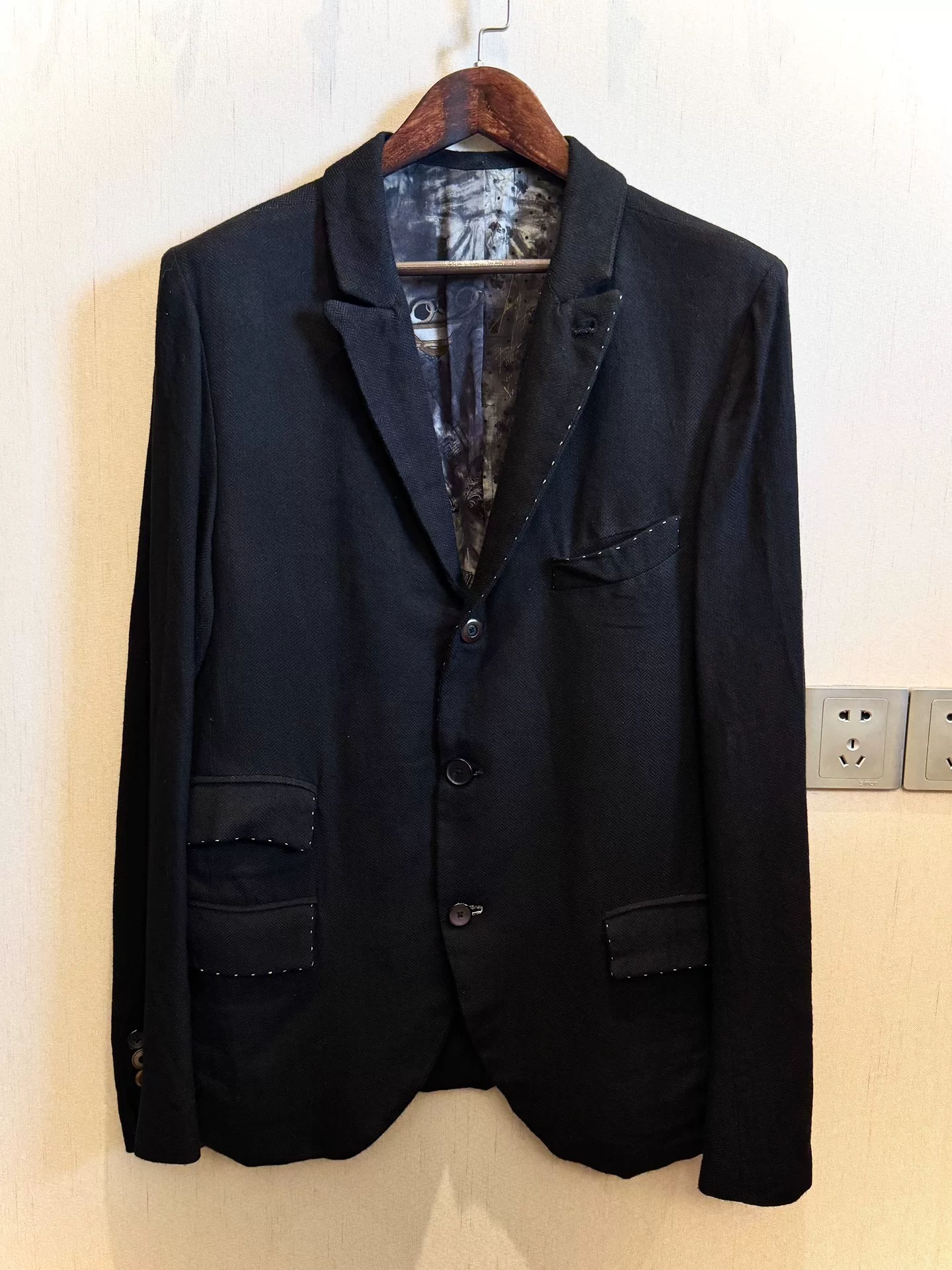 Geoffrey B Small Tony Leung Suit