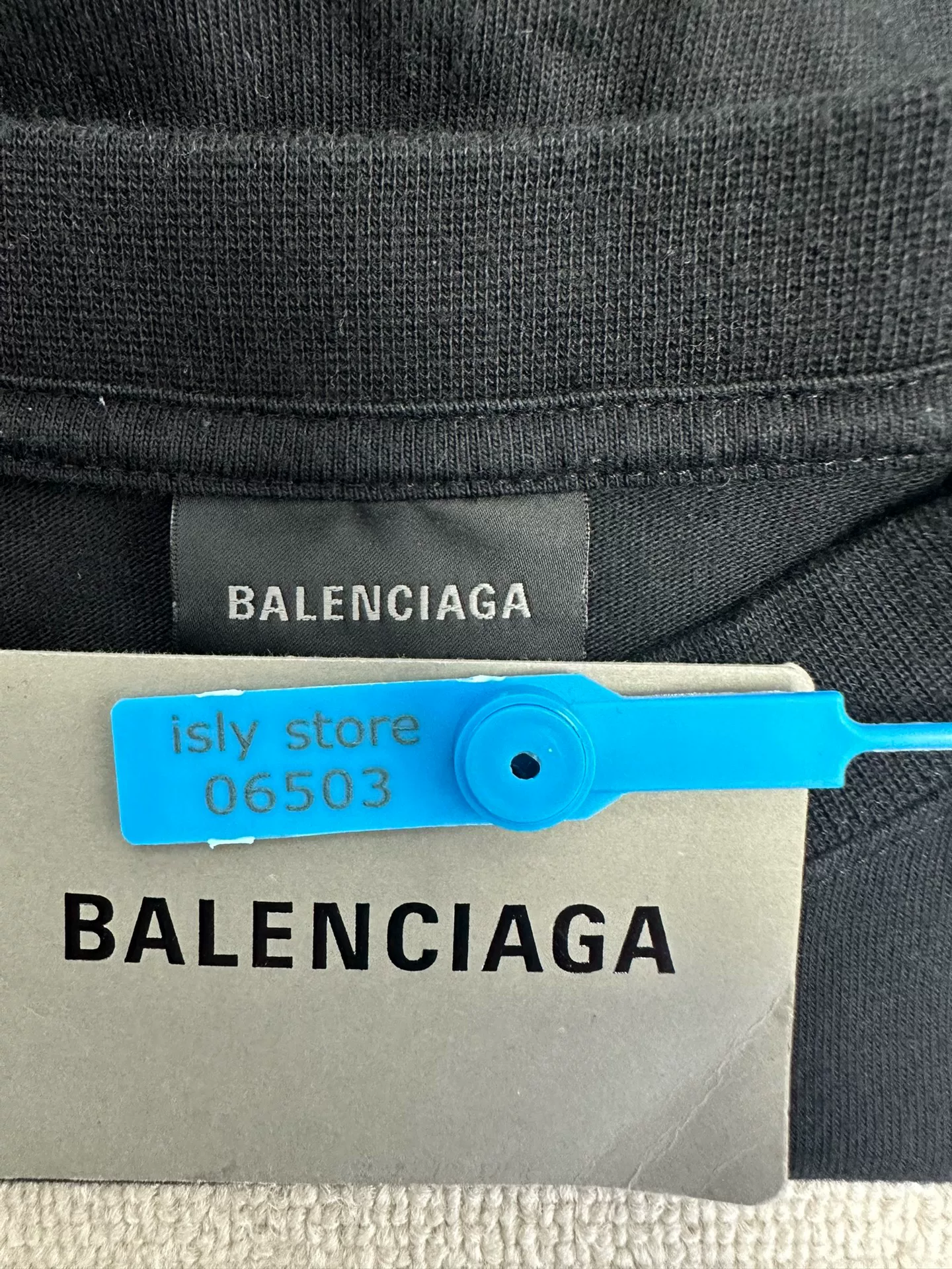 Balenciaga x WFP Crew Neck Short-Sleeve T-Shirt — back