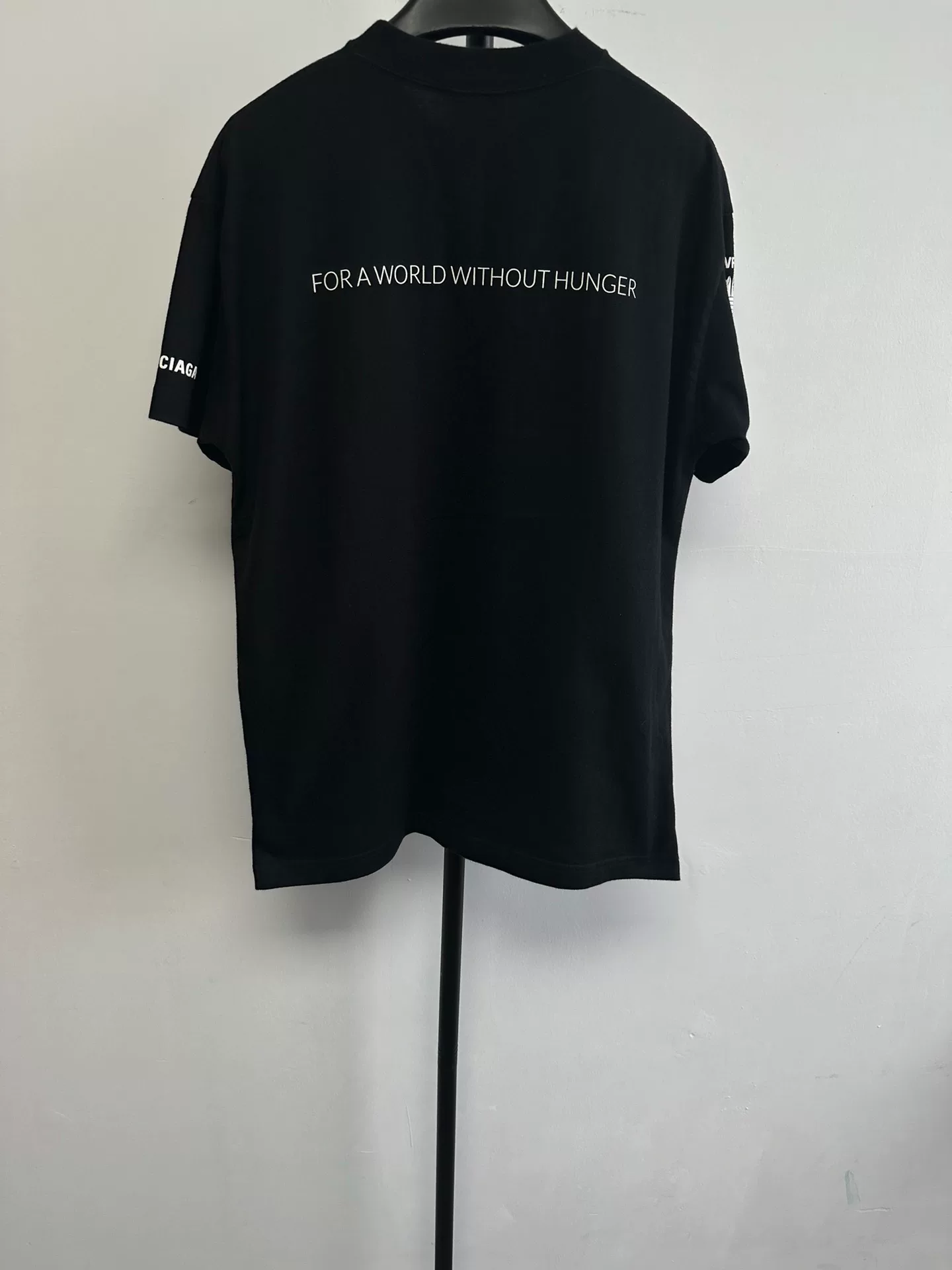 Balenciaga x WFP Crew Neck Short-Sleeve T-Shirt — front