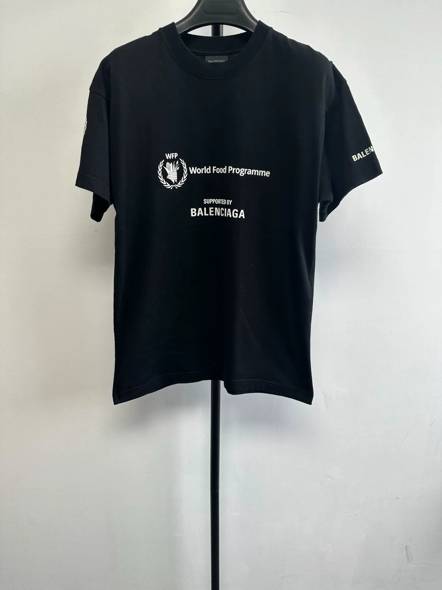 Balenciaga x WFP Crew Neck Short-Sleeve T-Shirt