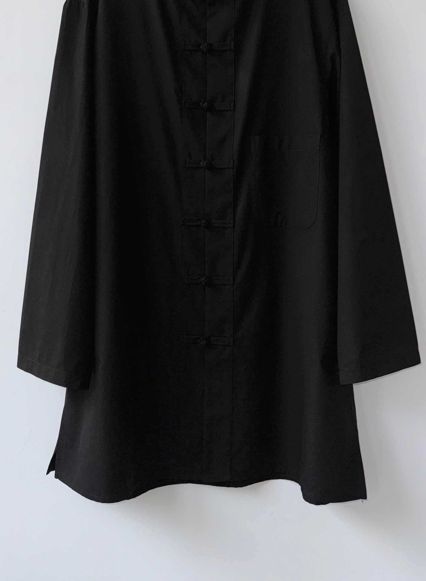 Yohji Yamamoto 25SS Frog Button Shirt — back