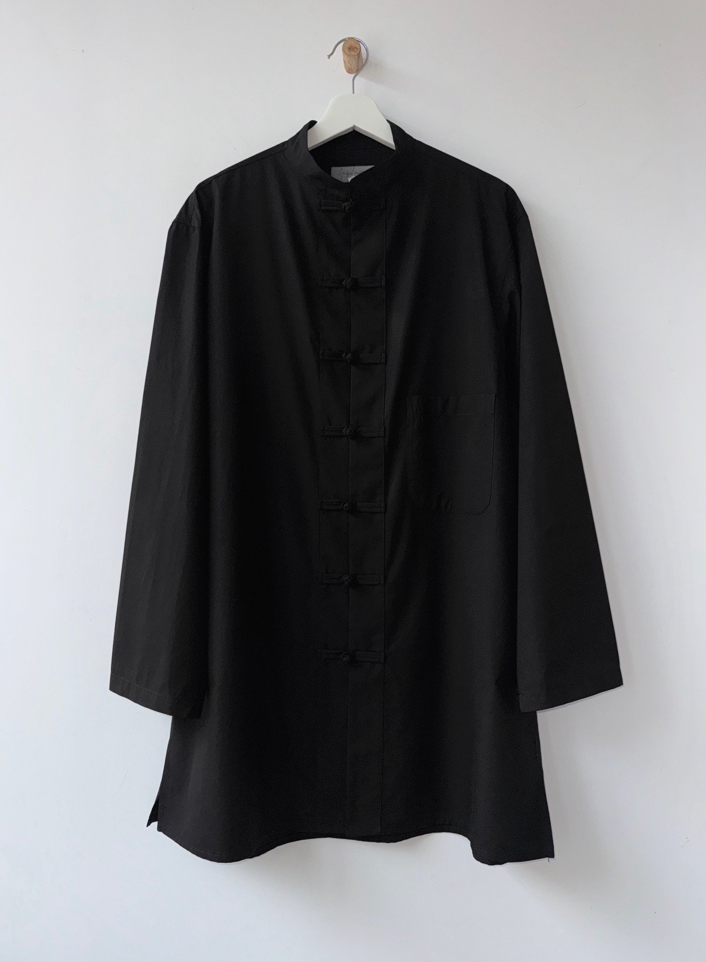 Yohji Yamamoto 25SS Frog Button Shirt