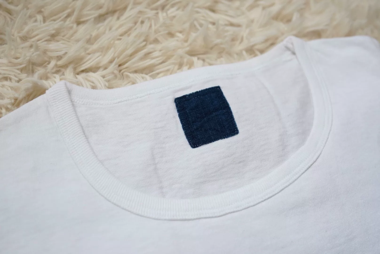 visvim Indigo Camping Trailer Tee — back