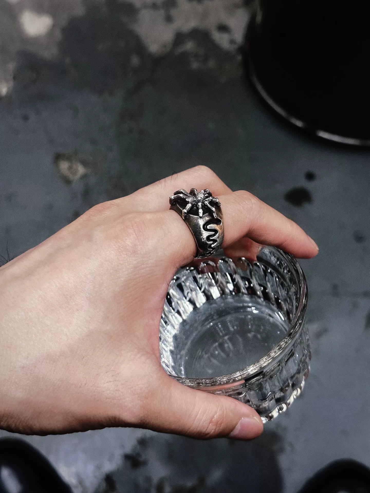 Yohji Yamamoto 2007 Wolf Spider Ring — back