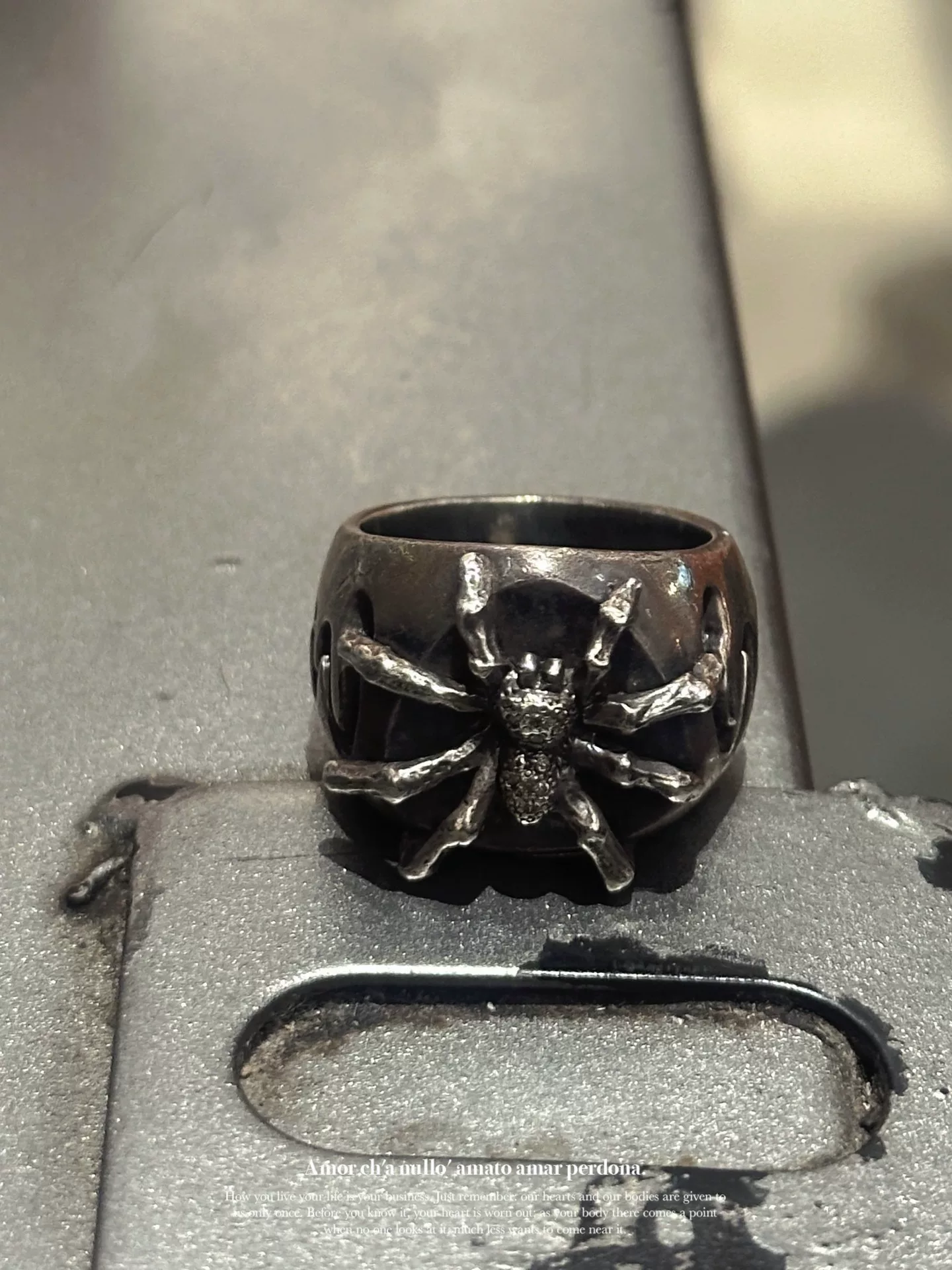 Yohji Yamamoto 2007 Wolf Spider Ring