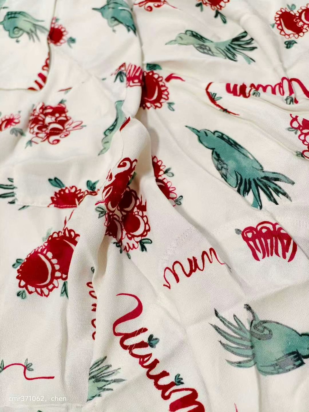 VISVIM 22SS RUANA BLOUSE SUNNYBIRD — detail