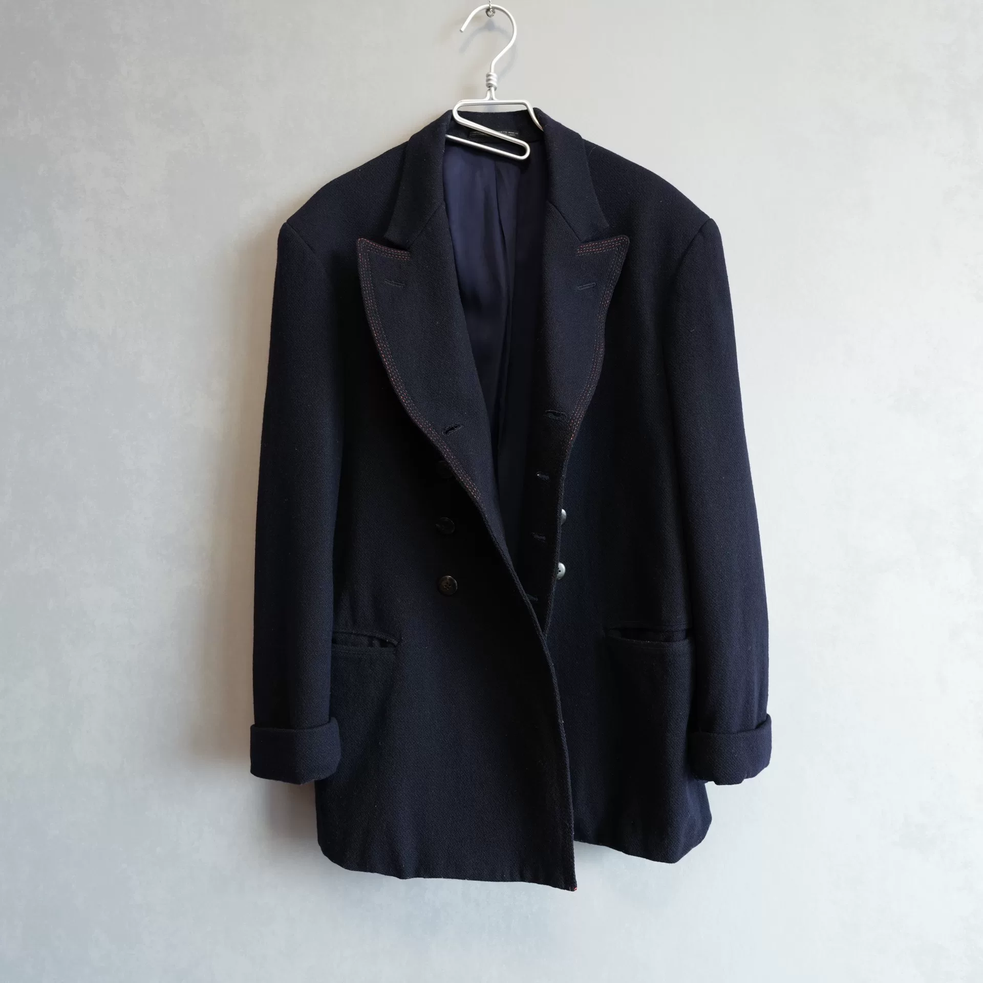 Yohji Yamamoto 88AW Double-Breasted Jacket — front