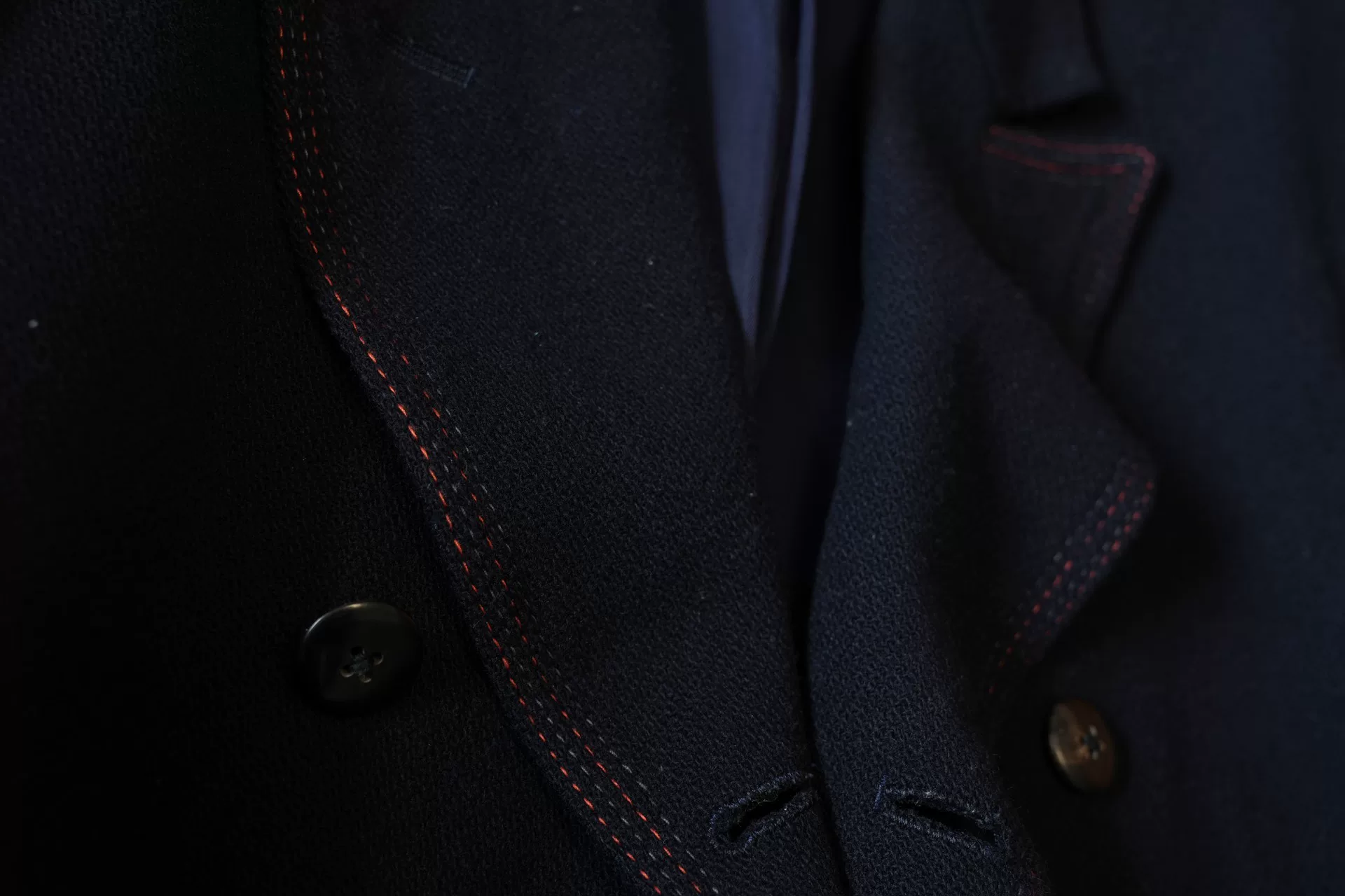 Yohji Yamamoto 88AW Double-Breasted Jacket — label