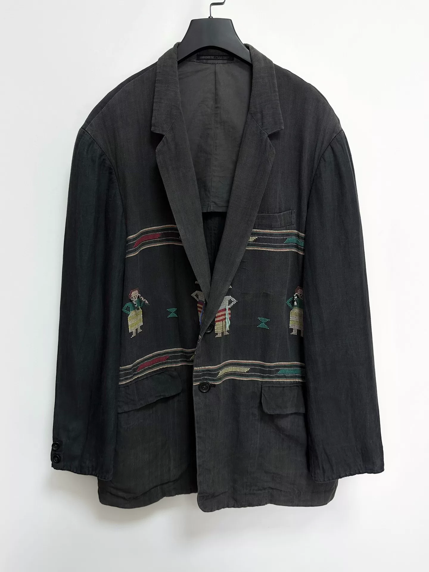 Yohji Yamamoto 92SS Embroidered Show Jacket