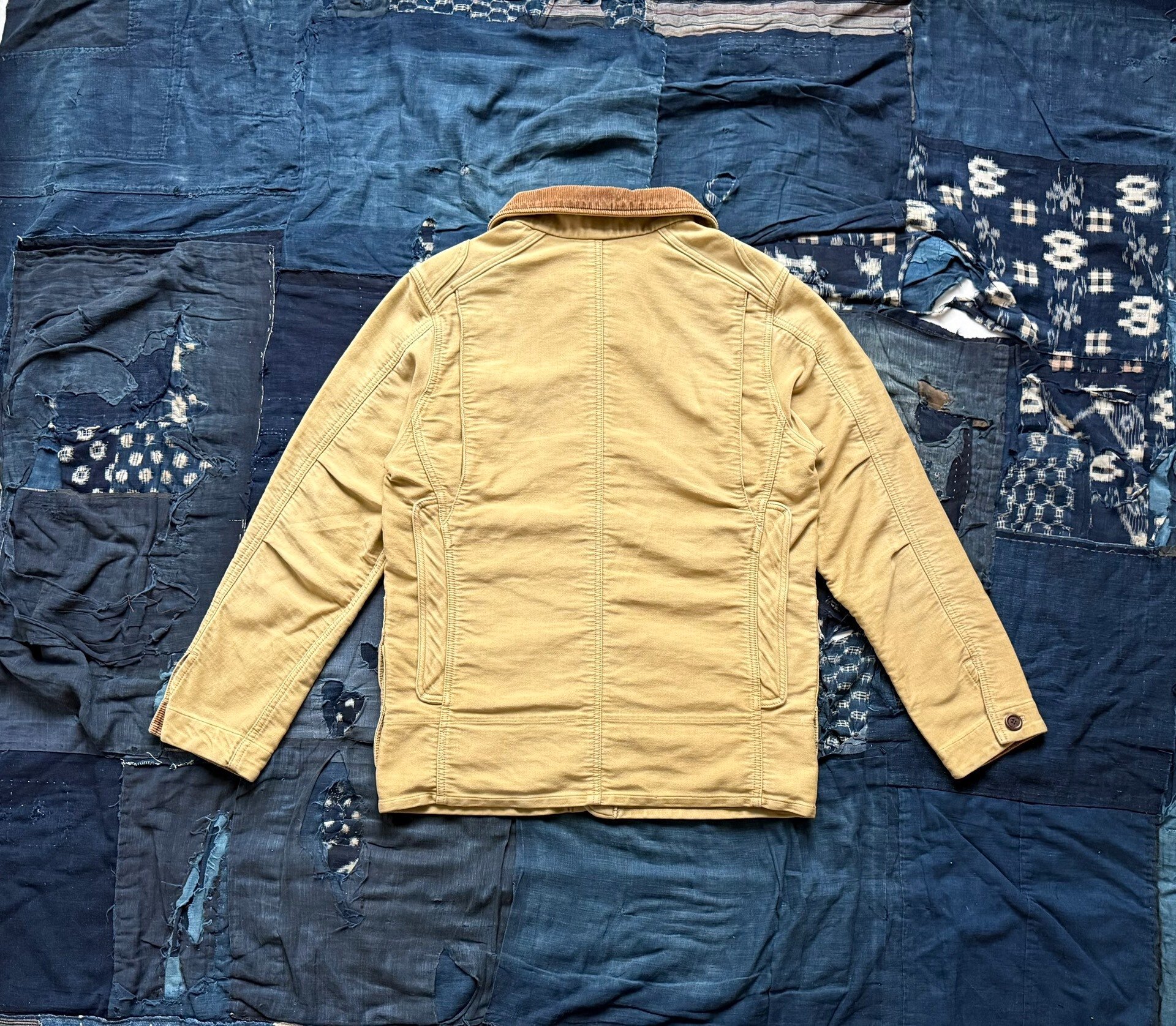VISVIM 13AW MINIE HUNTING JKT DMGD MOLESKIN — detail