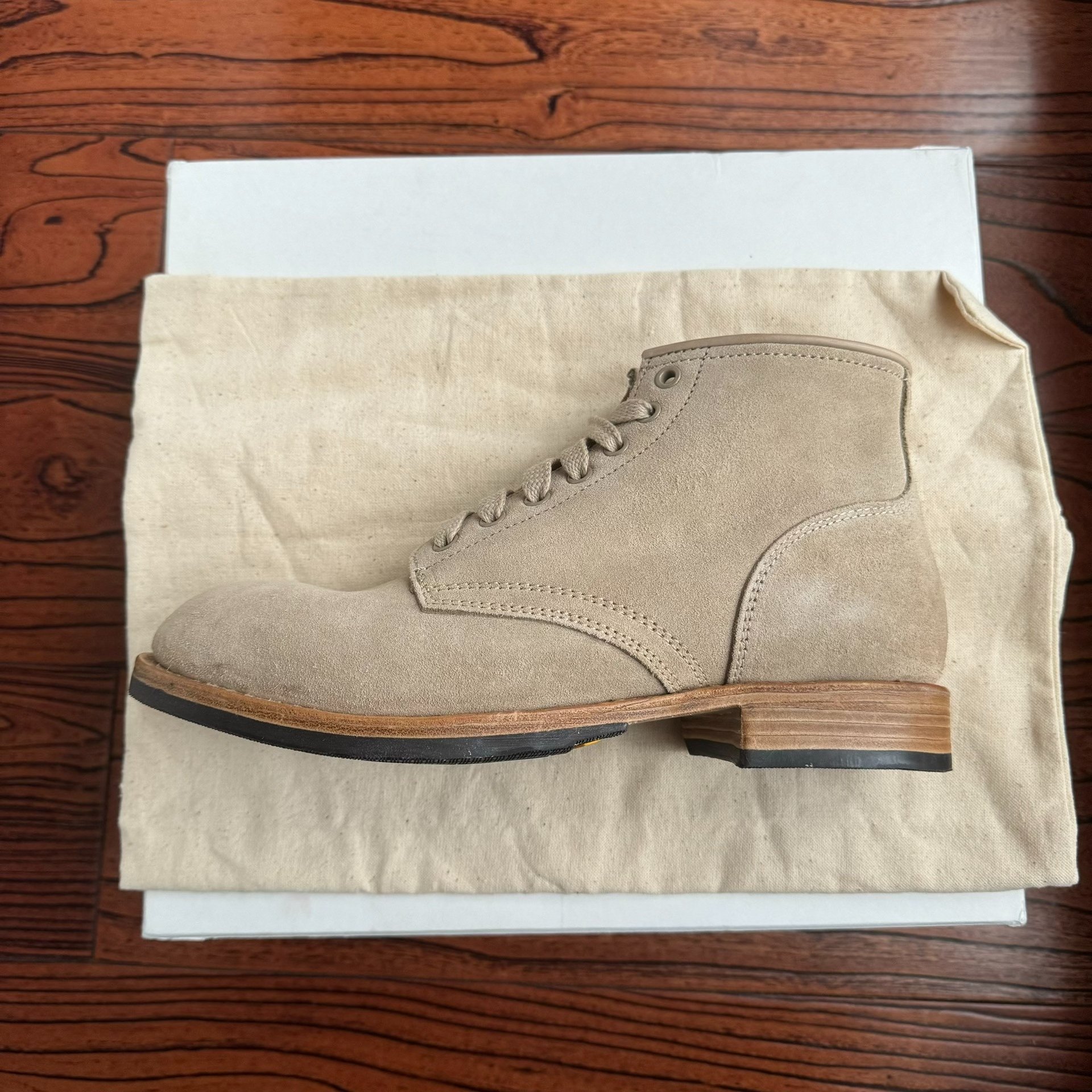 visvim 25SS Brigadier Folk Boots — detail