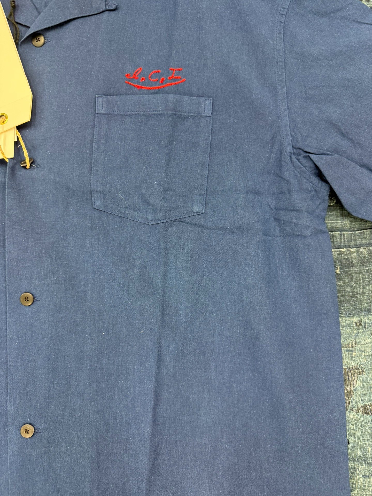 VISVIM 26SS ICT Crosby Short-Sleeve Shirt — label