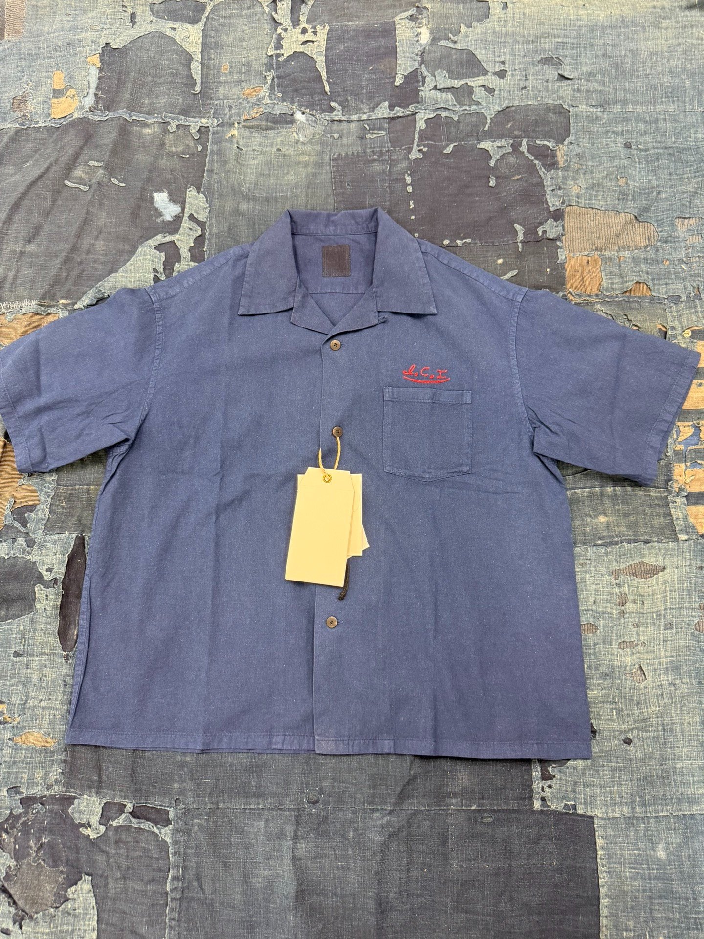 VISVIM 26SS ICT Crosby Short-Sleeve Shirt — front