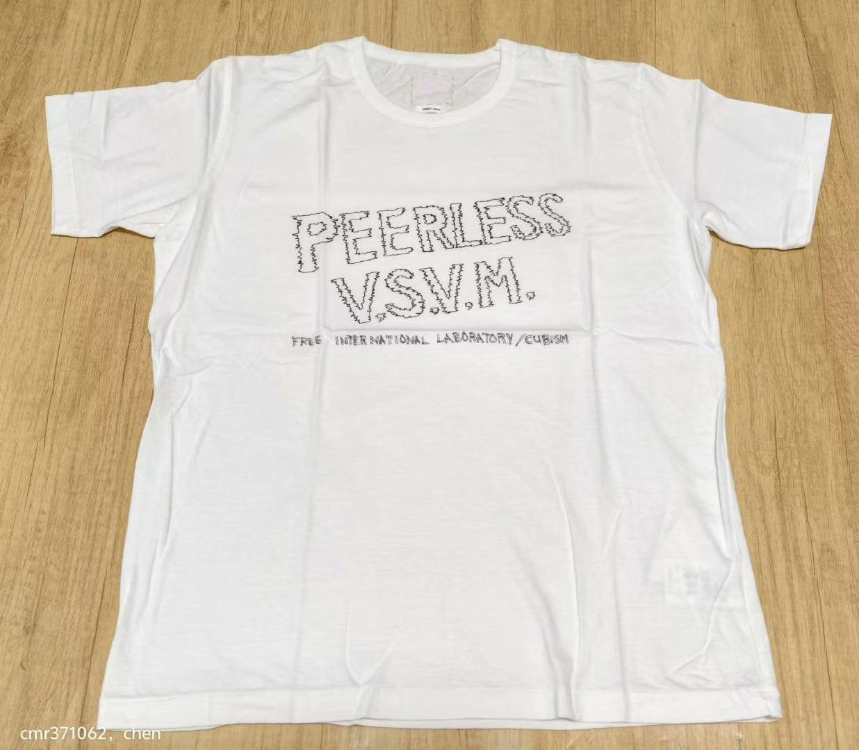 visvim 18SS Wide Tee Peerless Sketch