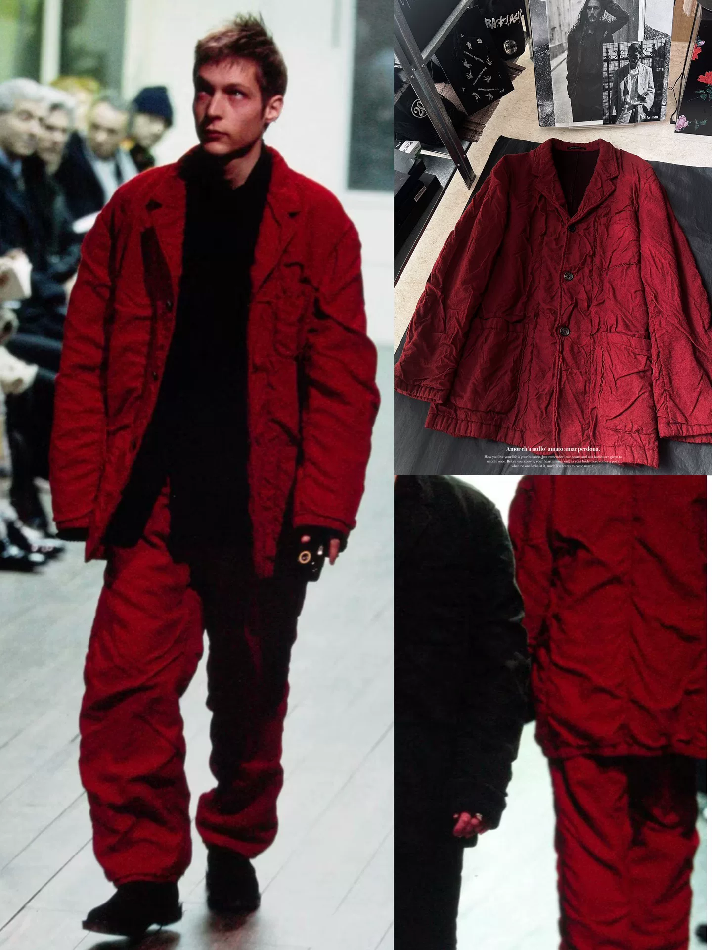 Yohji Yamamoto 00AW Wool Coat