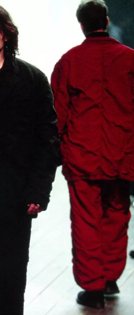 Yohji Yamamoto 00AW Wool Coat — label