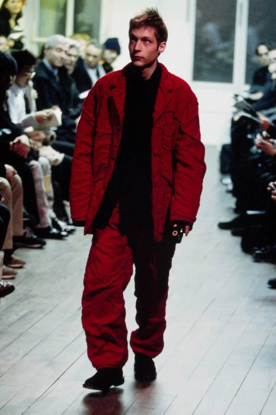 Yohji Yamamoto 00AW Wool Coat — detail