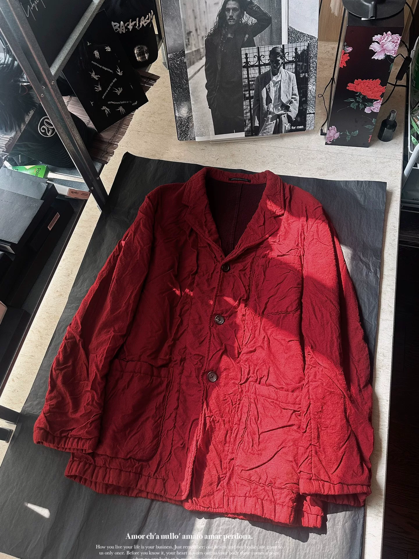 Yohji Yamamoto 00AW Wool Coat — front
