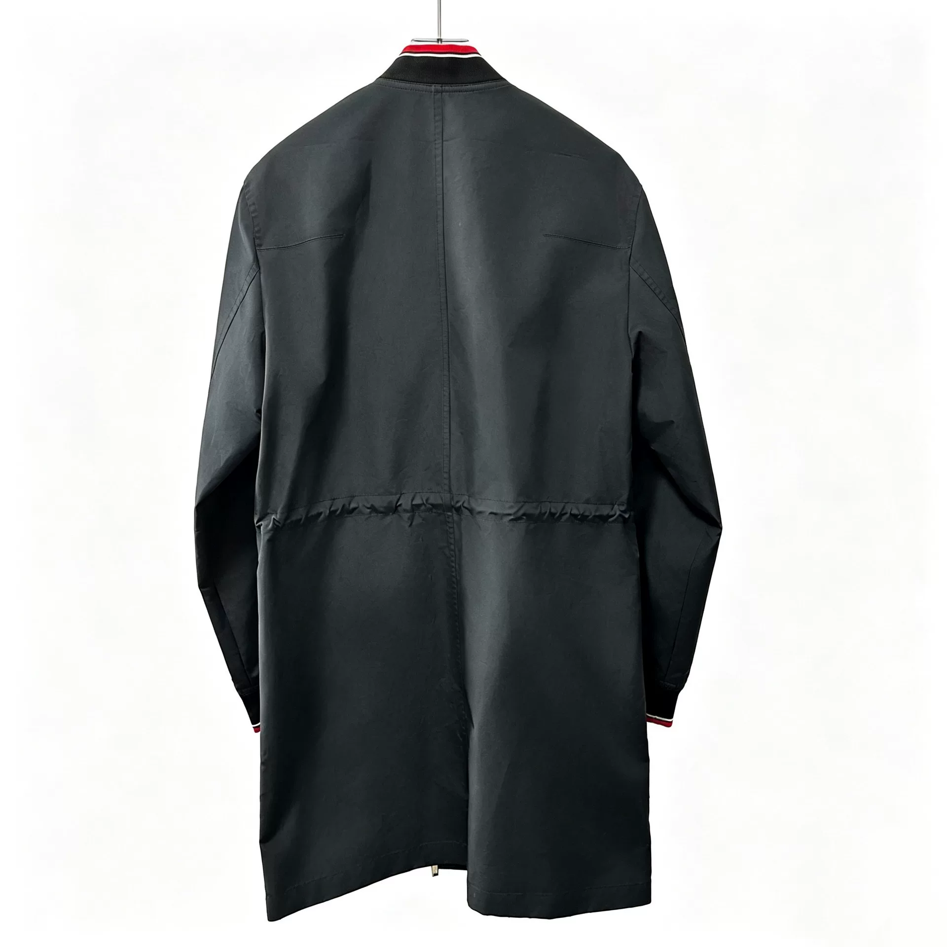 Dior Black Asymmetrical Zipper Jacket — detail