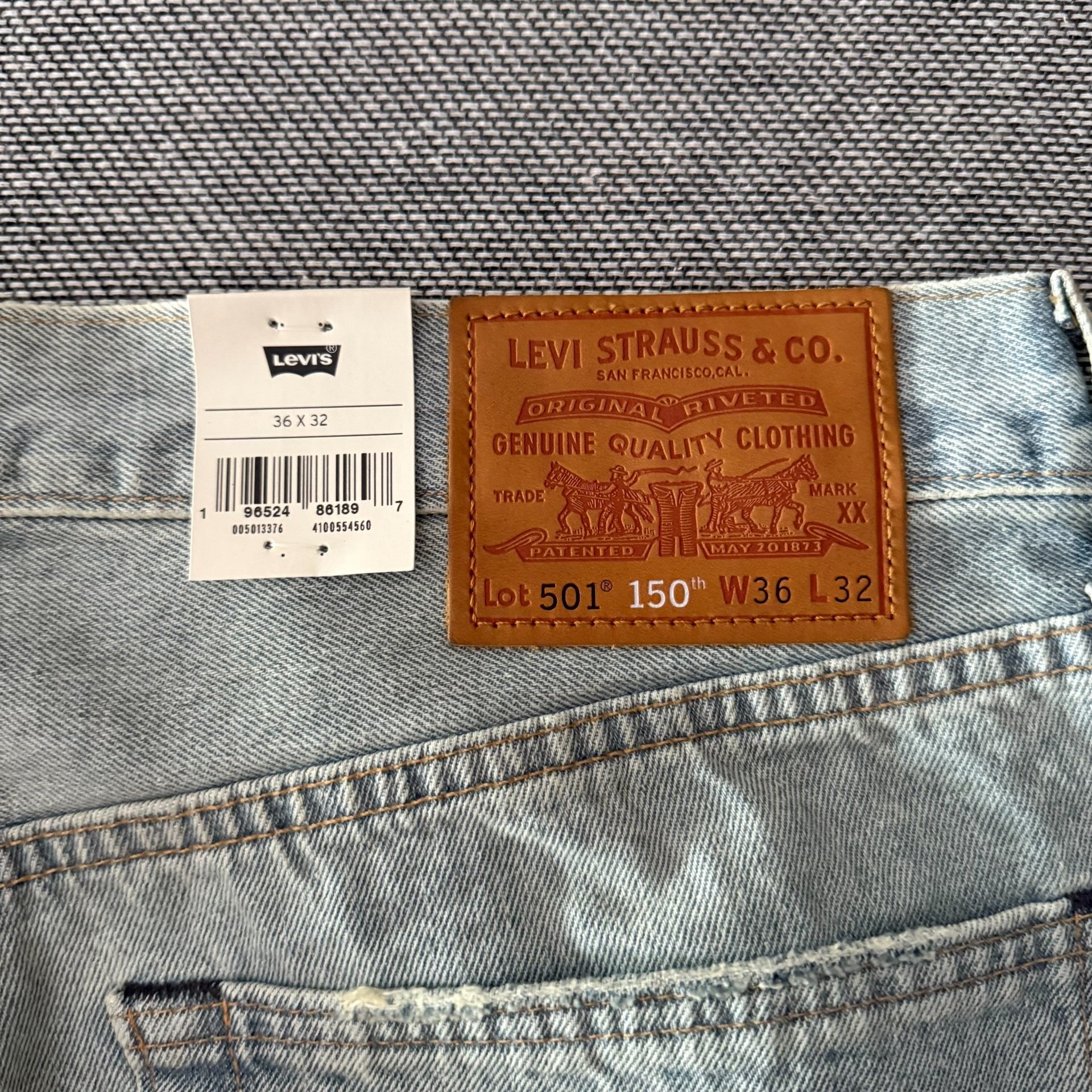 Levi's 150th Anniversary Limited Jeans — back