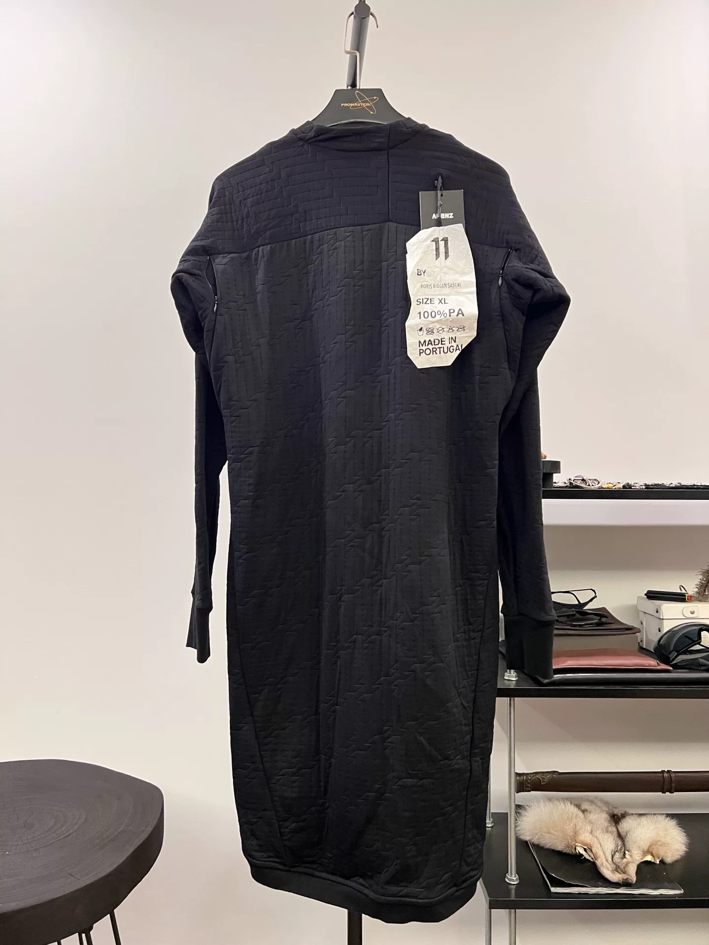 BBS Long Black Crewneck Sweatshirt