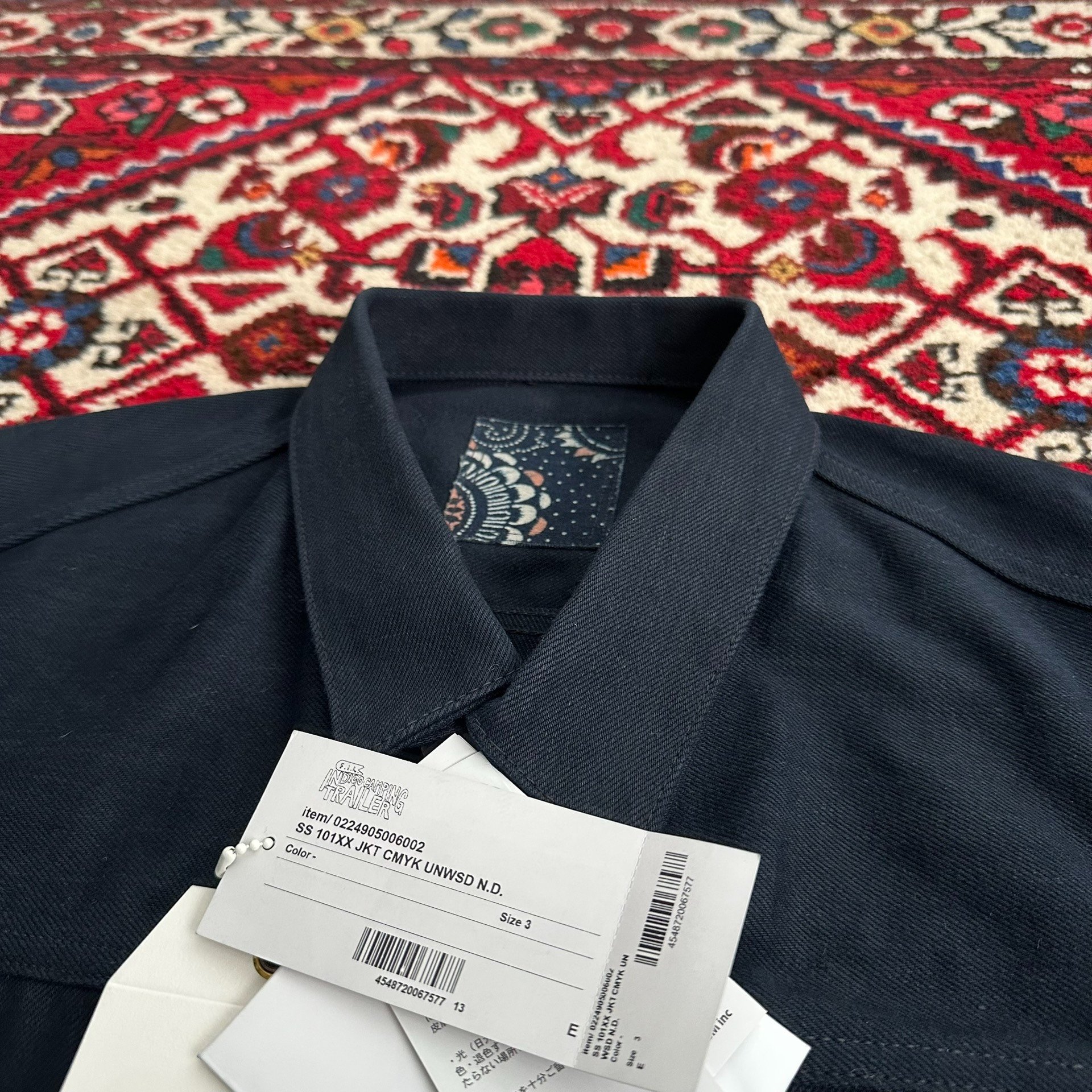 Visvim 24AW ICT 101XX CMYK Denim Jacket — front