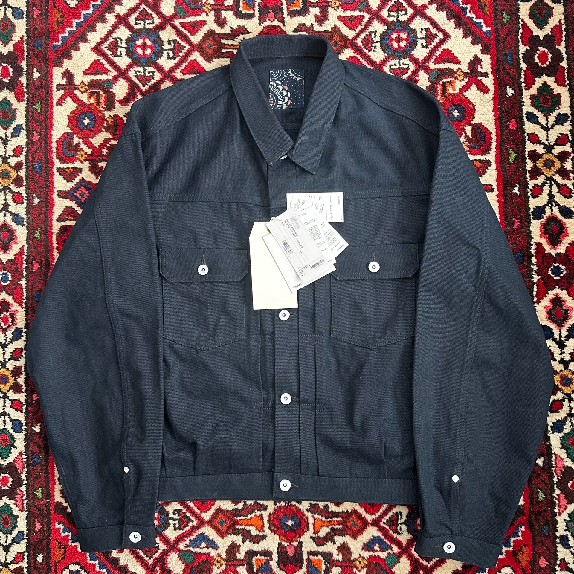 Visvim 24AW ICT 101XX CMYK Denim Jacket