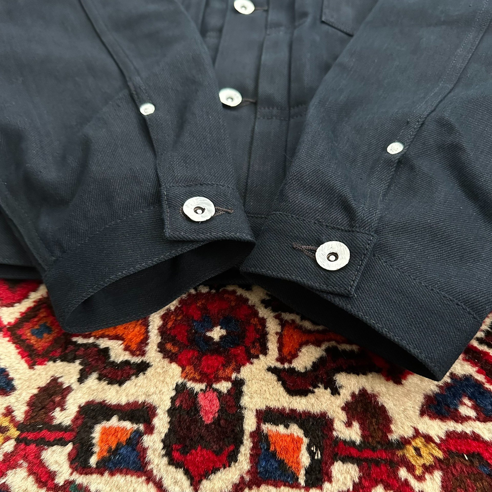 Visvim 24AW ICT 101XX CMYK Denim Jacket — back