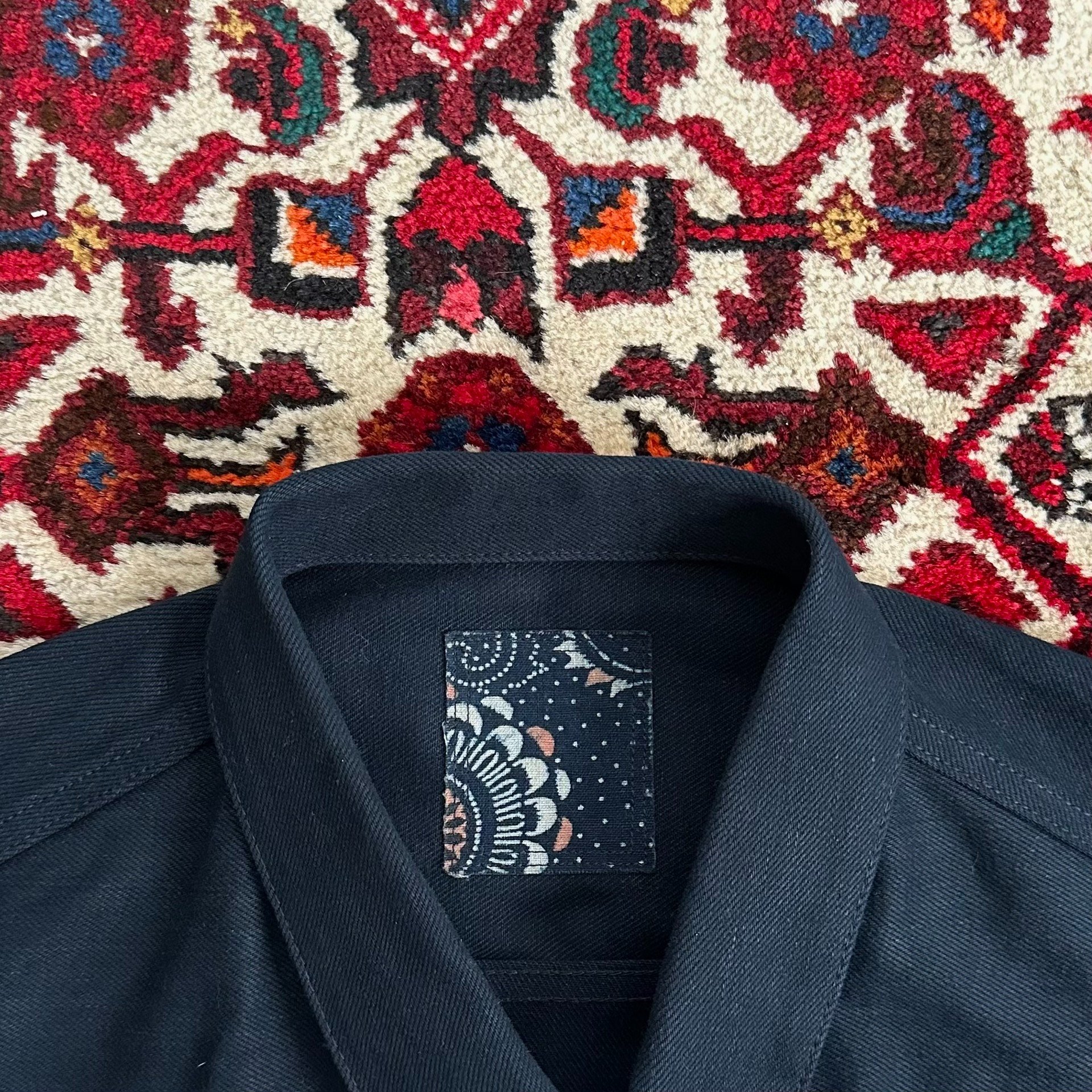Visvim 24AW ICT 101XX CMYK Denim Jacket — detail