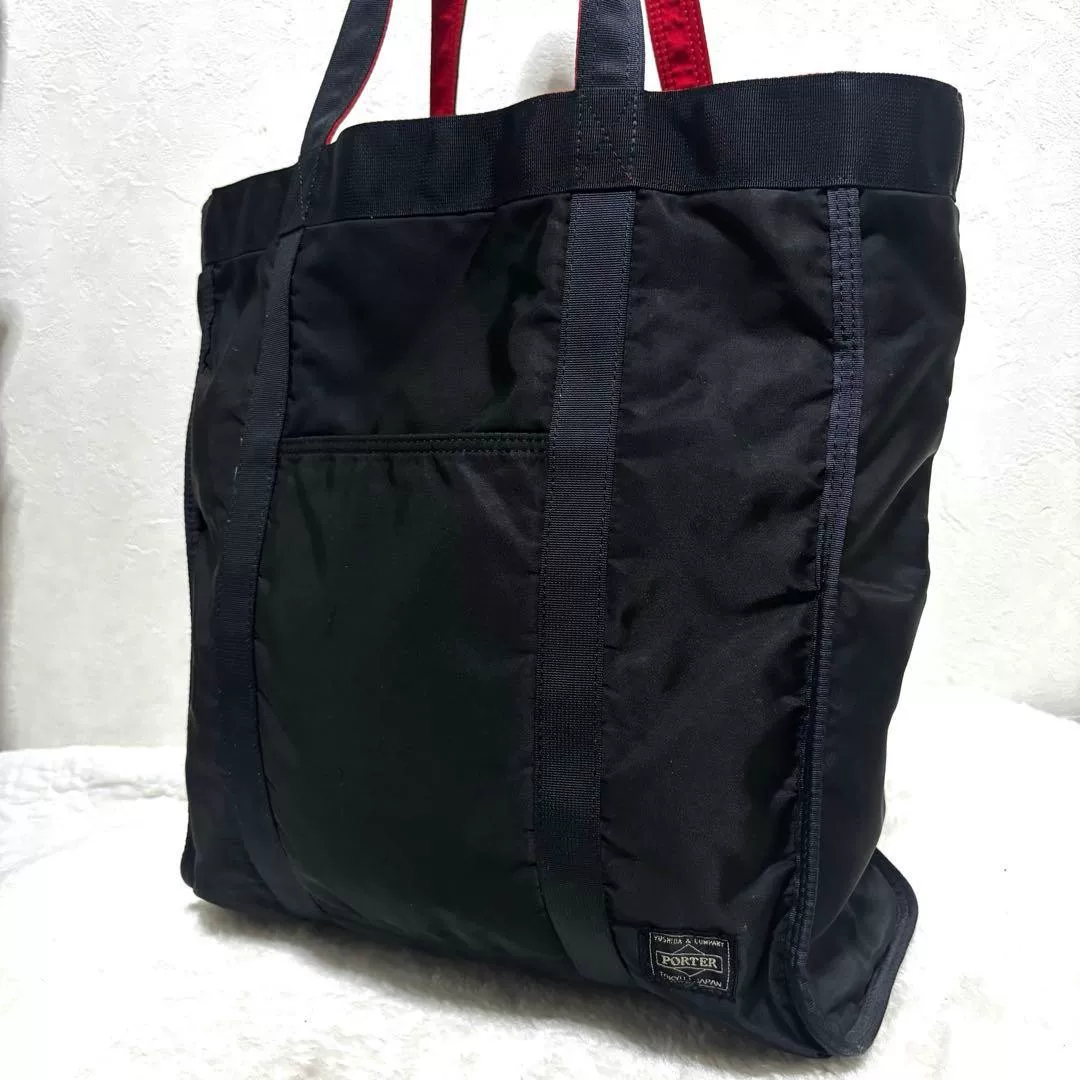 Coca-Cola × PORTER Double-sided Tote — detail