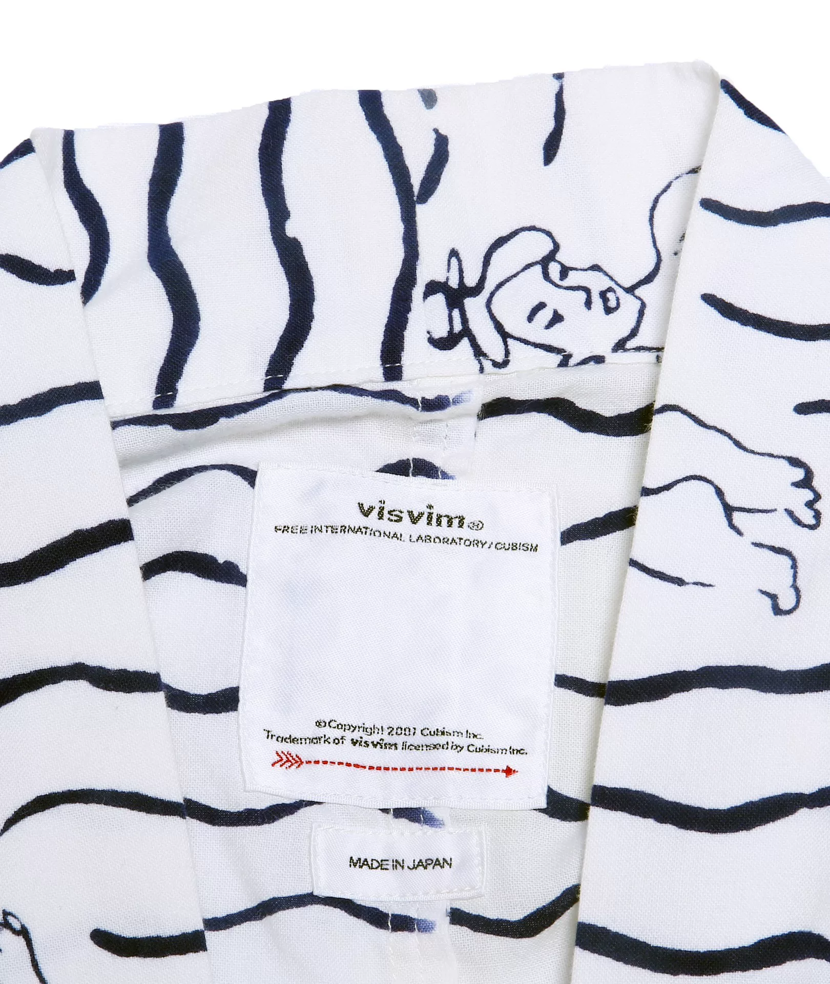 Visvim 21SS Happi Happy Kimono — back