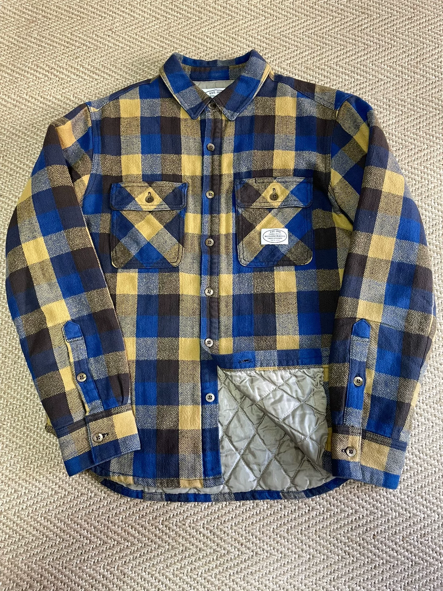 NEIGHBORHOOD CABELLA Shirt-Style Padded Coat