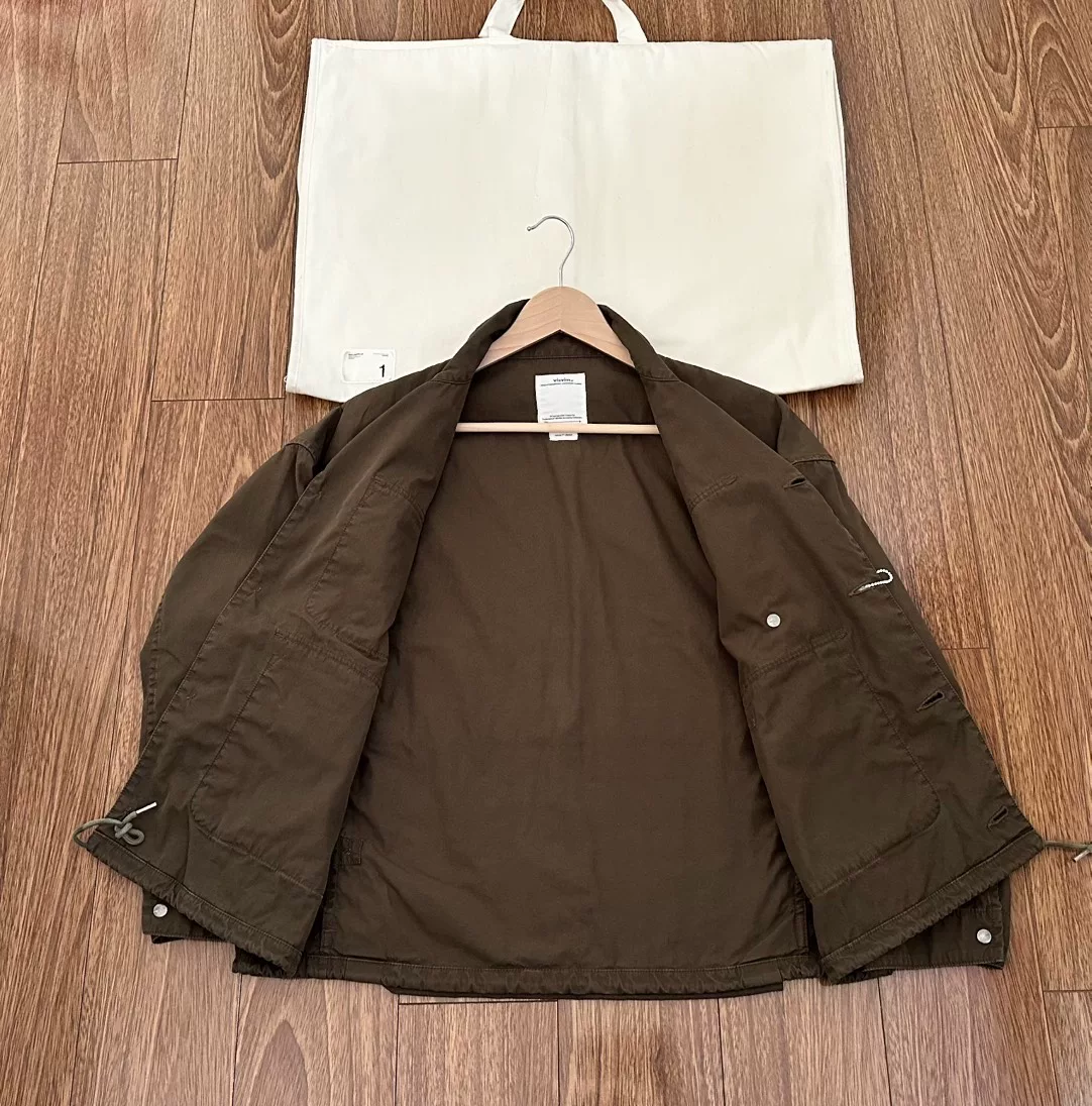 VISVIM MINTO Hunting Jacket — detail